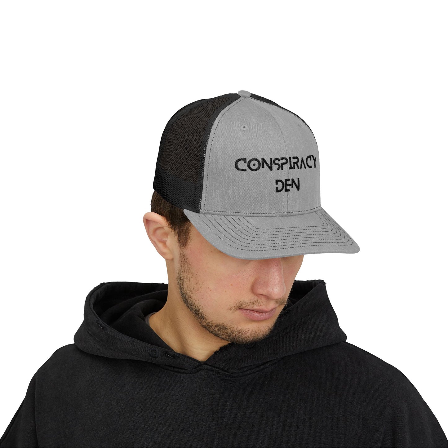 Snapback Cap - Black Conspiracy Den