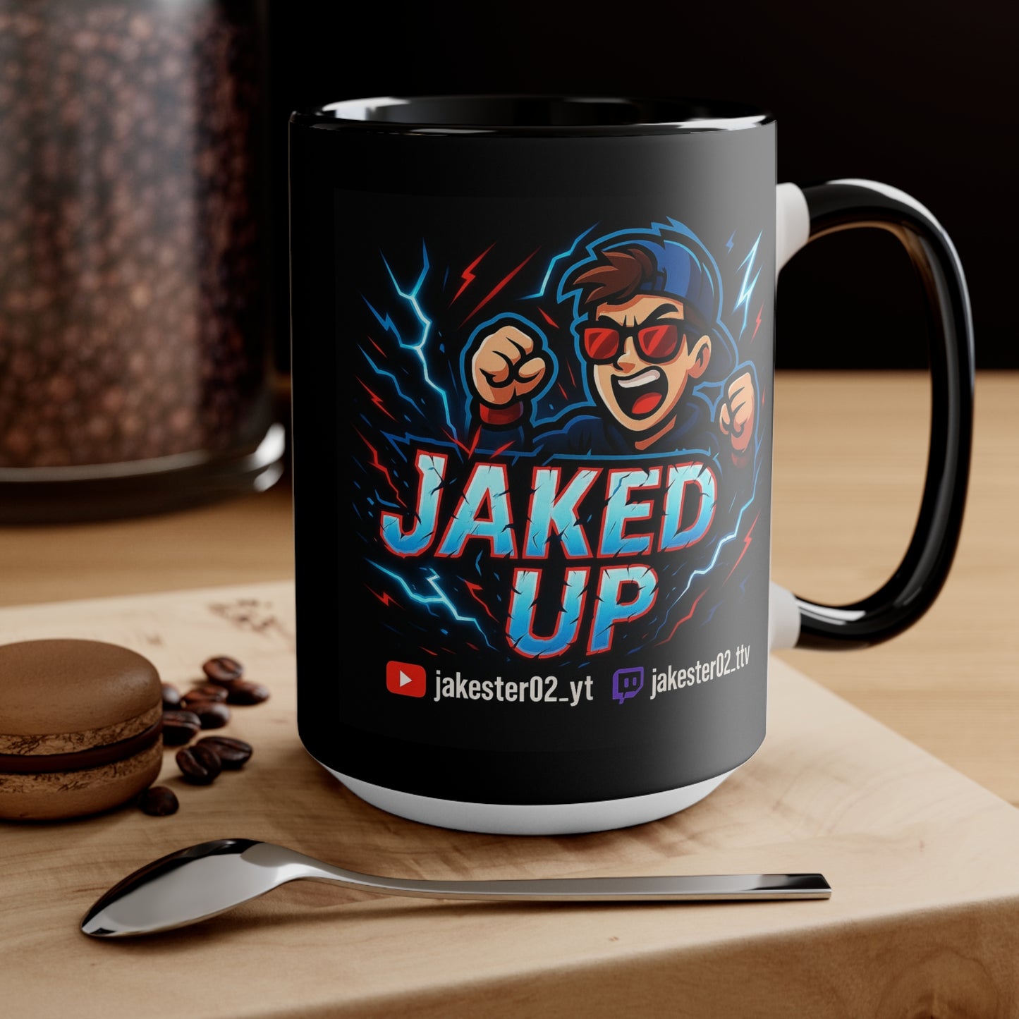 Jaked Up - Gamer Coffee Mug - Unique Gift for Coffee Lovers