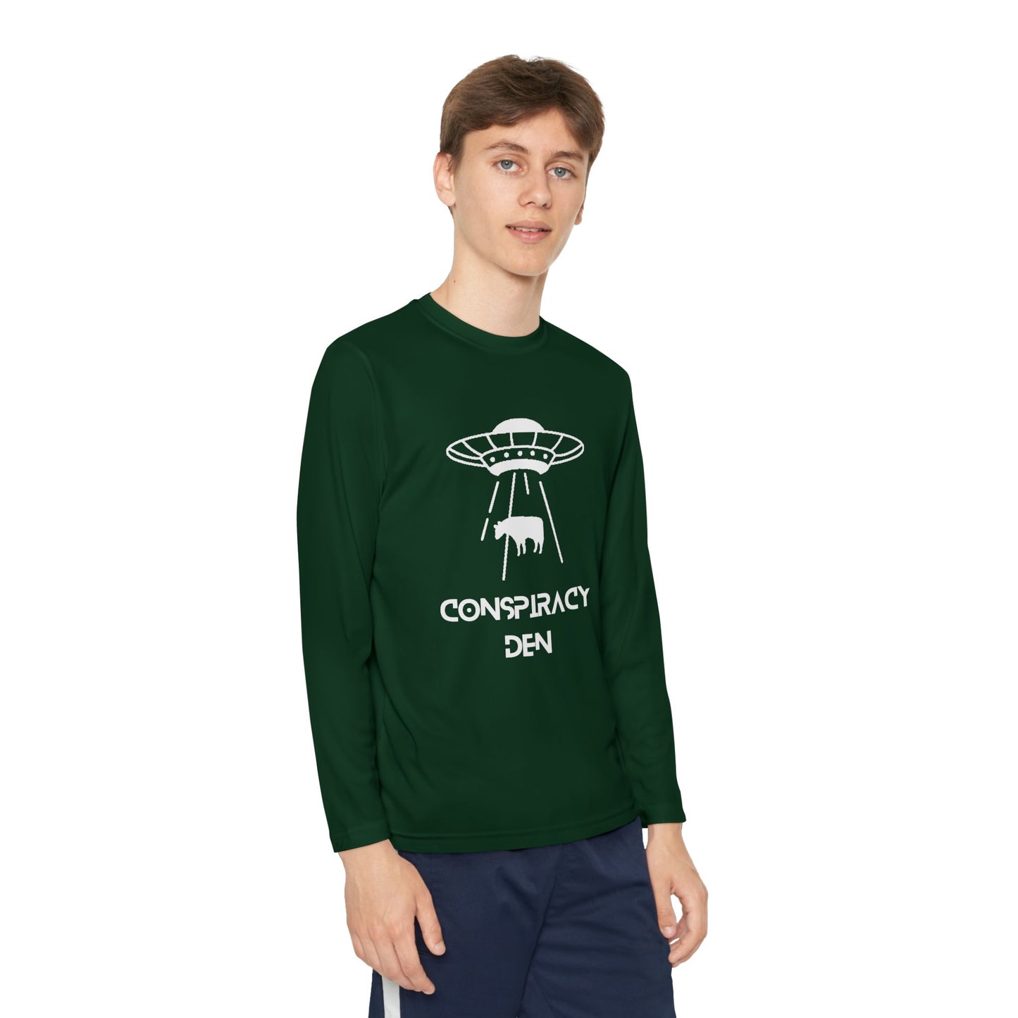 Cow Abduction Long Sleeve Tee