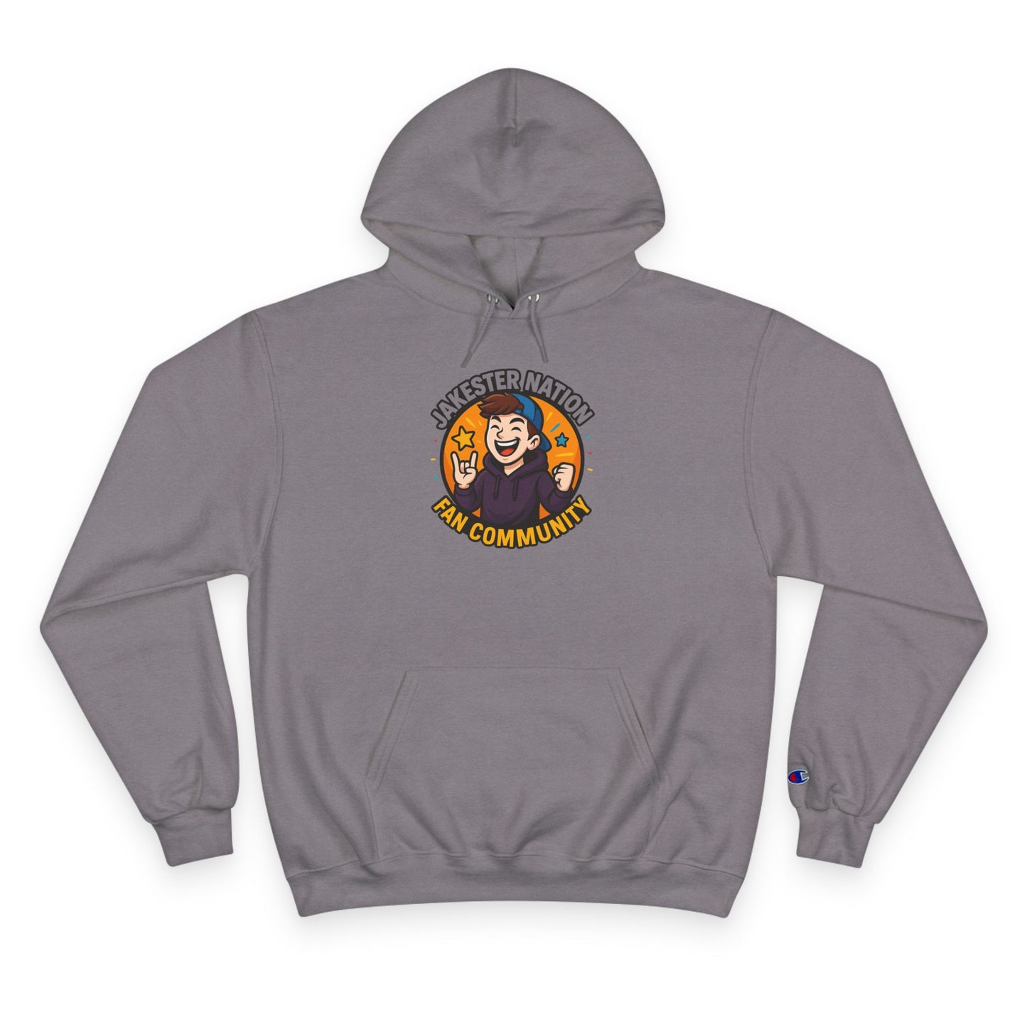 Champion Hoodie - Jakester Nation Fan Community | One Shot One Legend