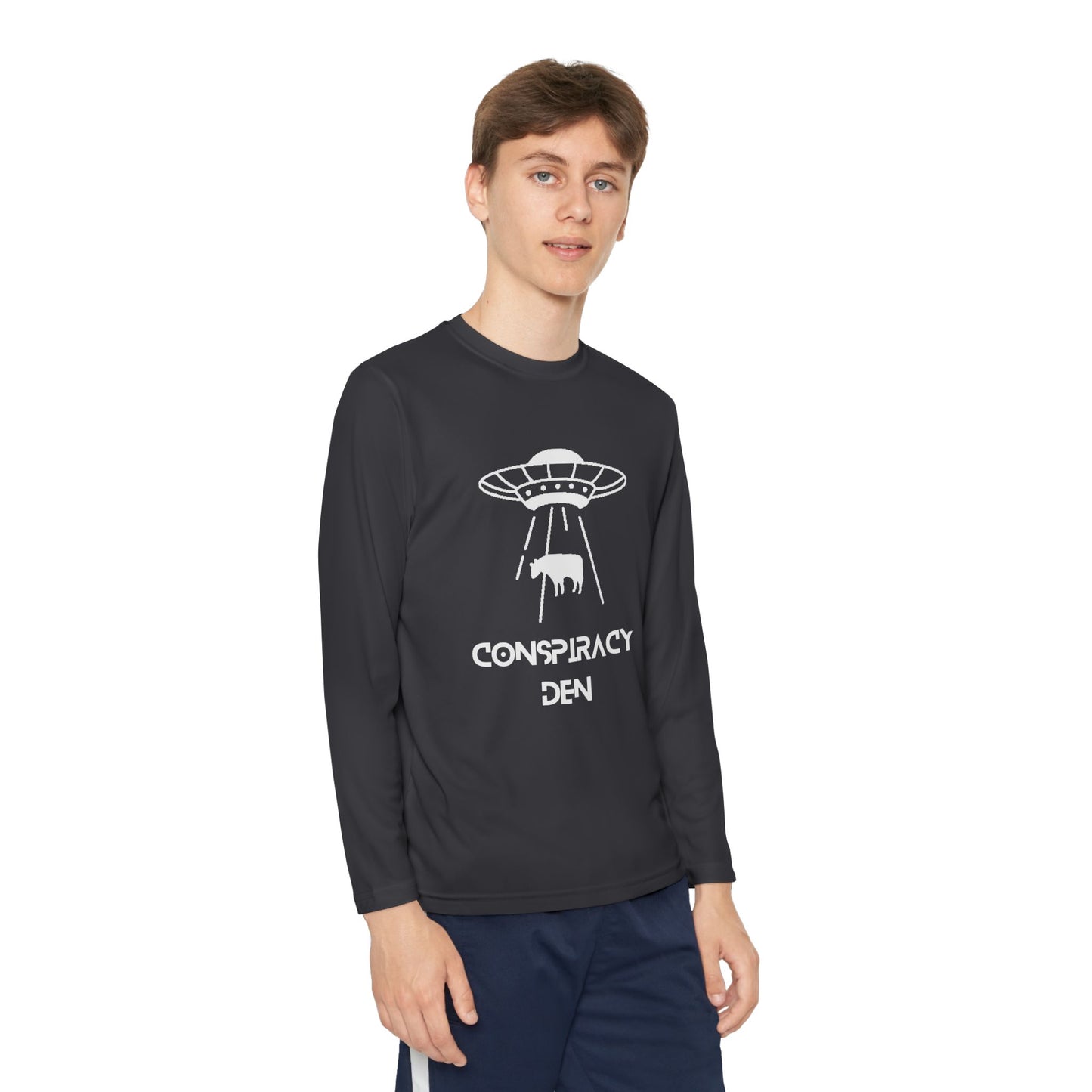 Cow Abduction Long Sleeve Tee