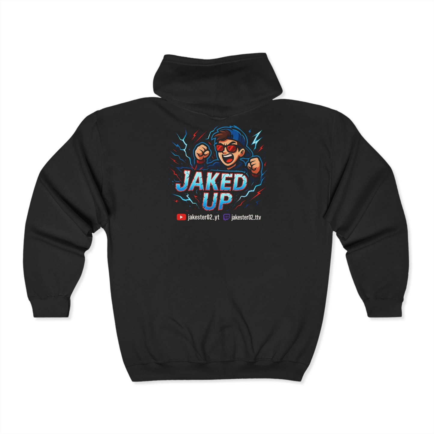 Gamer Gear Hoodie - Jakester Nation Zipper Hoodie