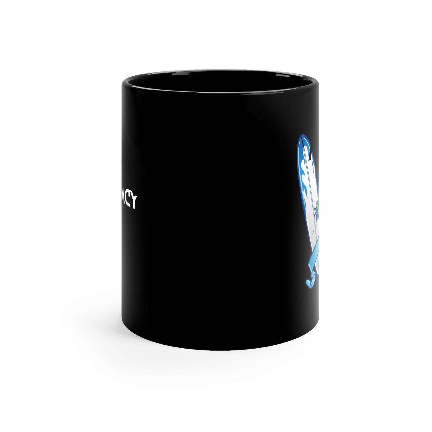 Black ALIEN Conspiracy Den Coffee Mug - Perfect for Coffee Lovers, Gift for Conspiracy Theorists, Black Mug, Unique Travel Mug, Halloween Gift