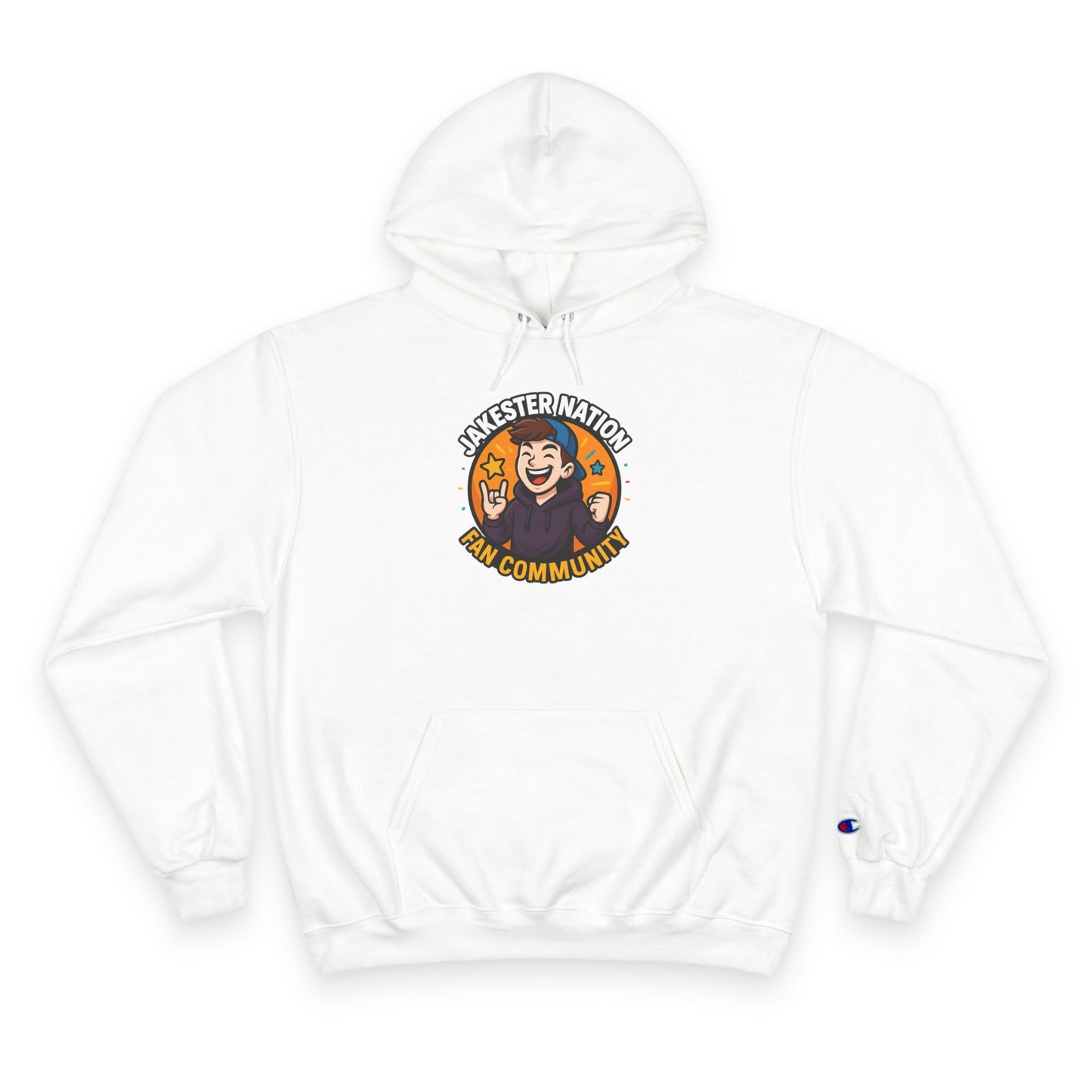 Champion Hoodie - Jakester Nation Fan Community | One Shot One Legend