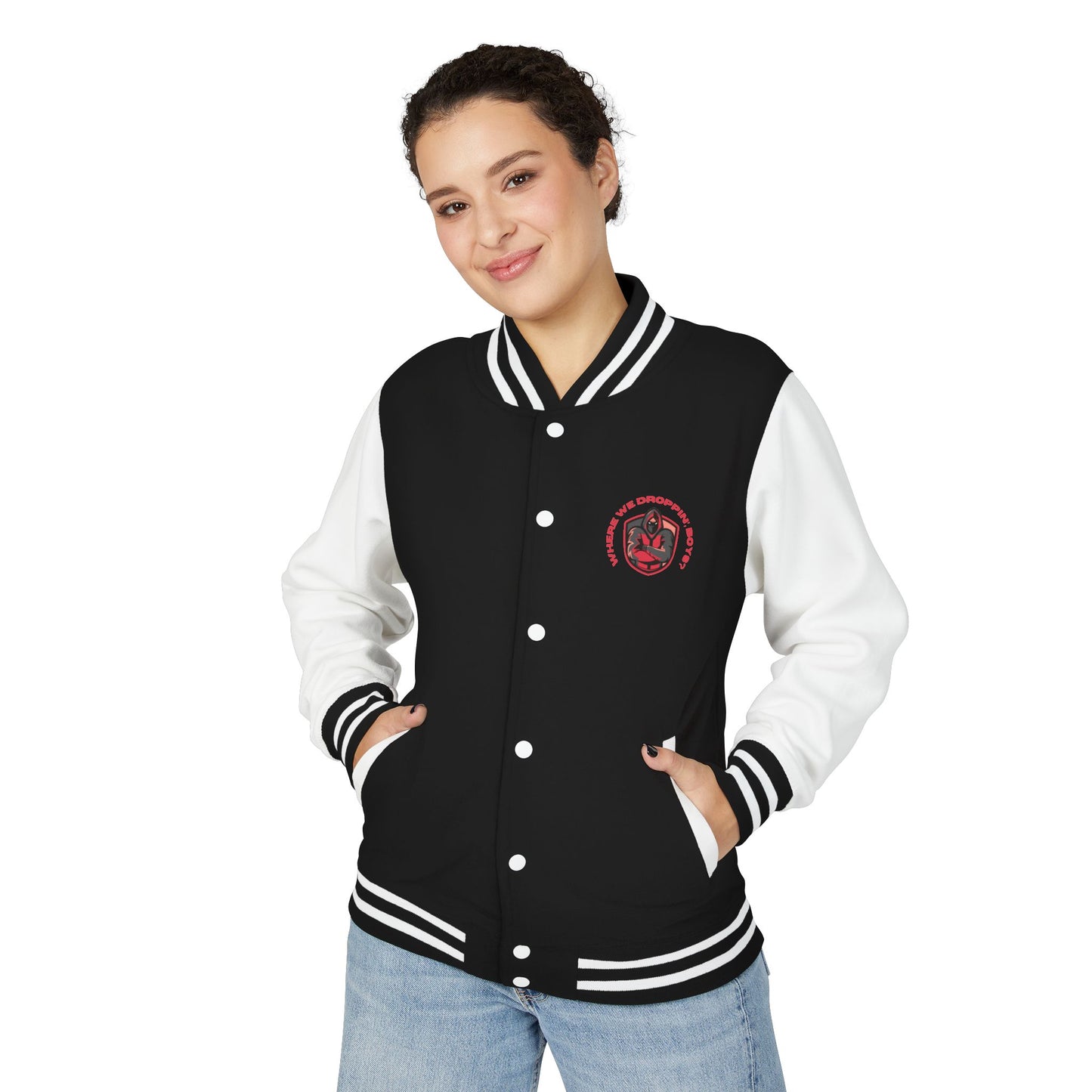 One Shot One Legend Heavyweight Letterman Jacket - One Shot One Legend Design | Gamer Apparel, Varsity Style, Streetwear, Cool Gift, Sportswear