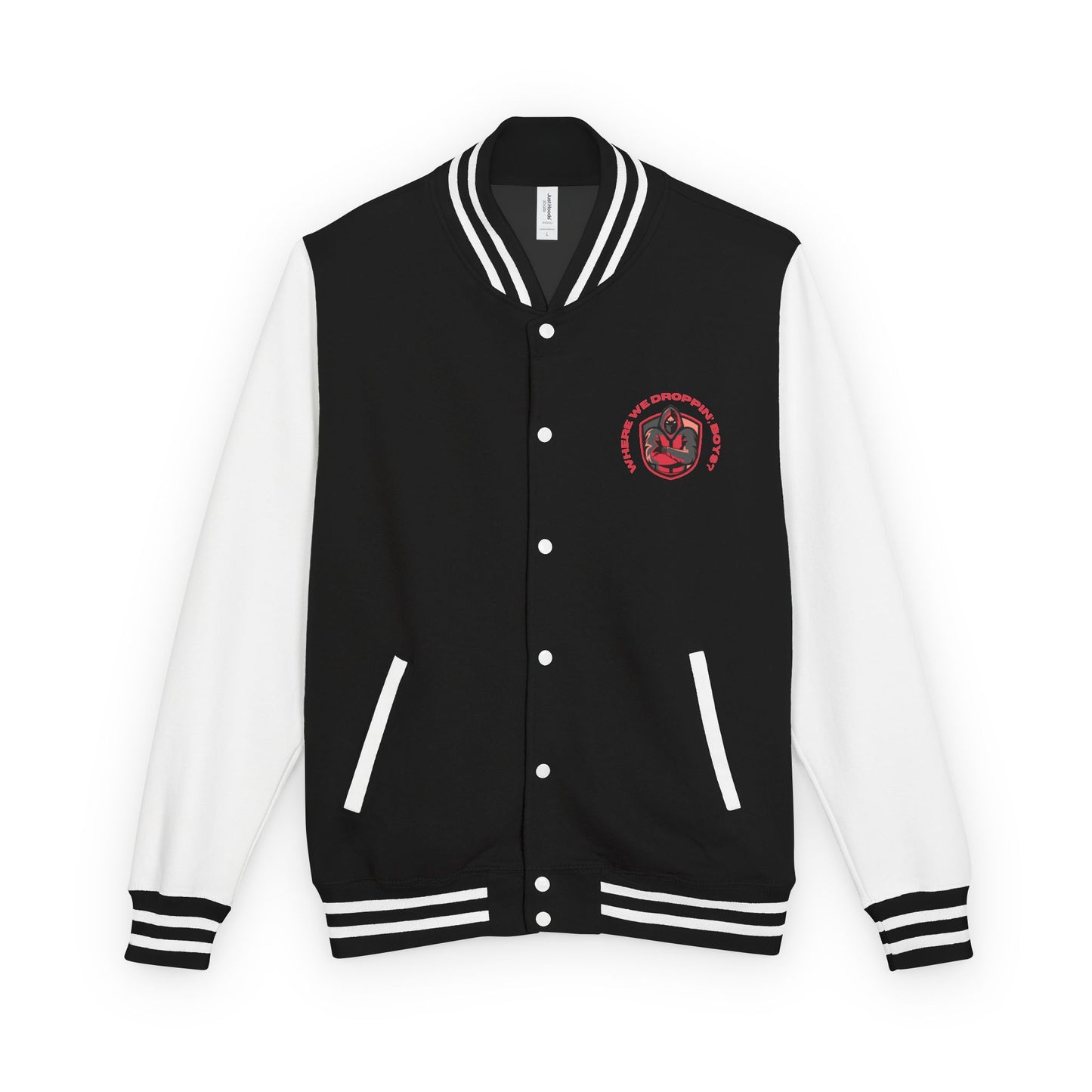 One Shot One Legend Heavyweight Letterman Jacket - One Shot One Legend Design | Gamer Apparel, Varsity Style, Streetwear, Cool Gift, Sportswear