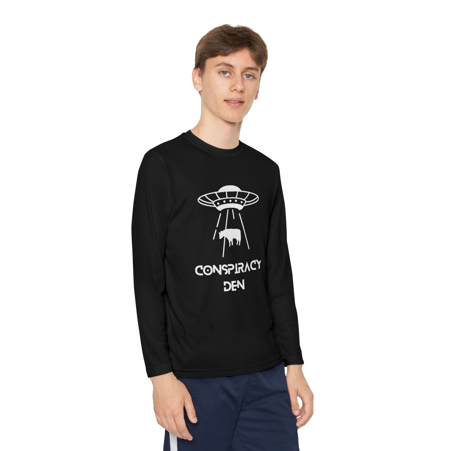 Cow Abduction Long Sleeve Tee