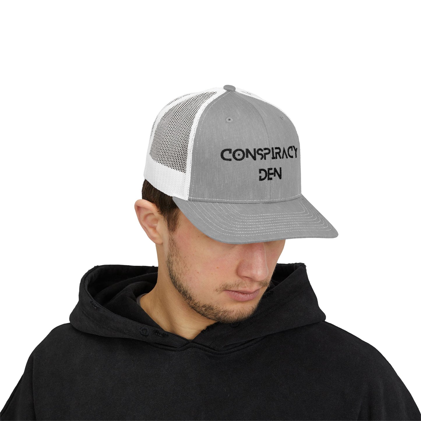 Snapback Cap - Black Conspiracy Den