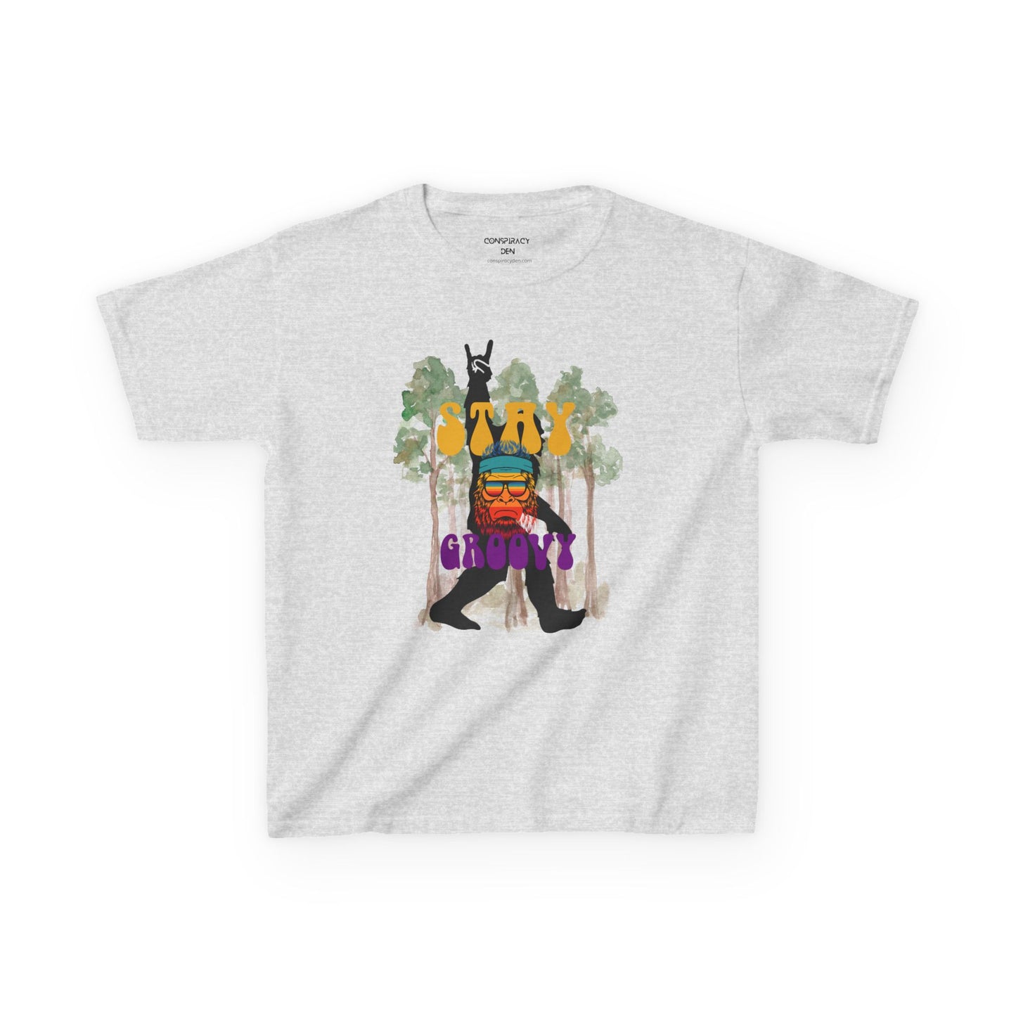 Bigfoot Stay Groovy Kids Tee