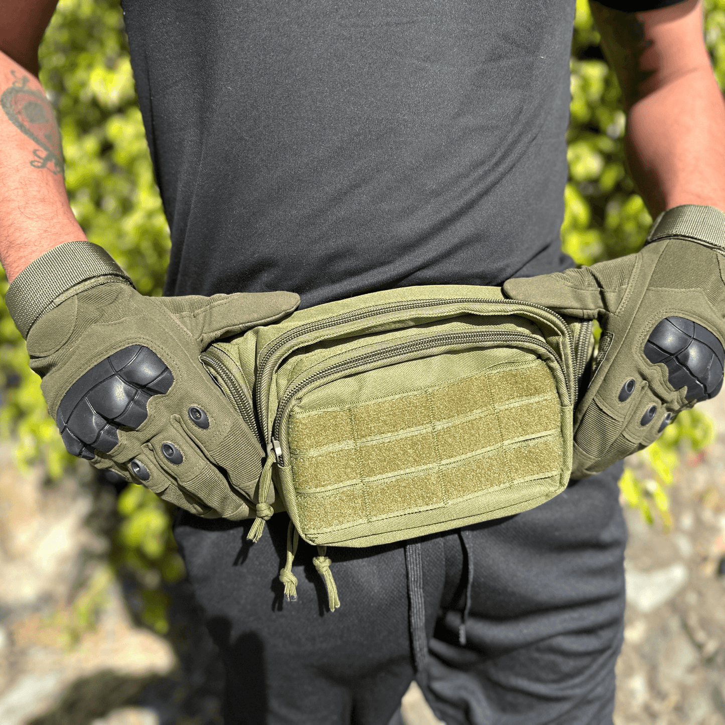 Tactical Gloves for Outdoor With Touchscreen Fingertip Capability