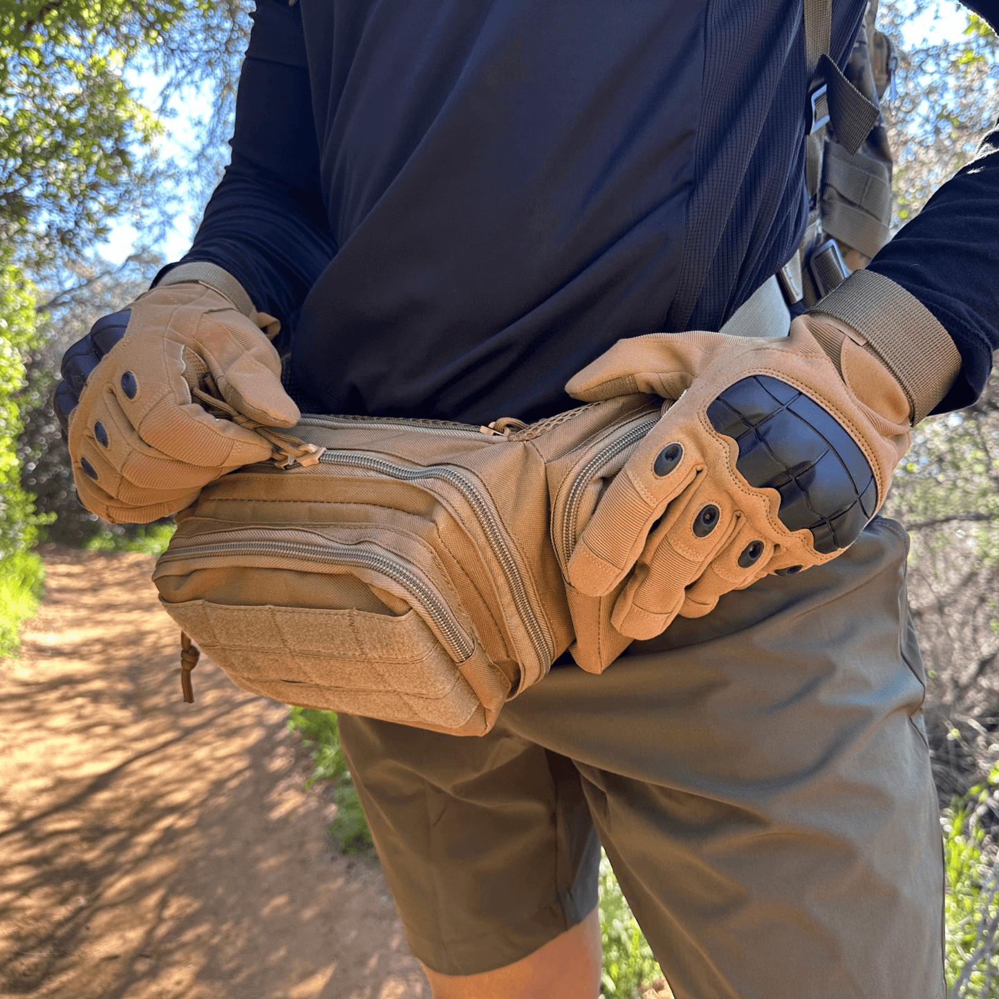 Tactical Gloves for Outdoor With Touchscreen Fingertip Capability