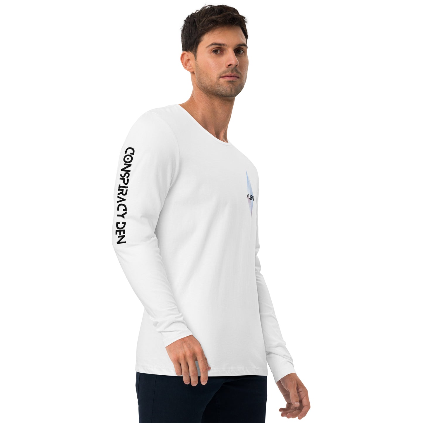 Long Sleeve Fitted Crew