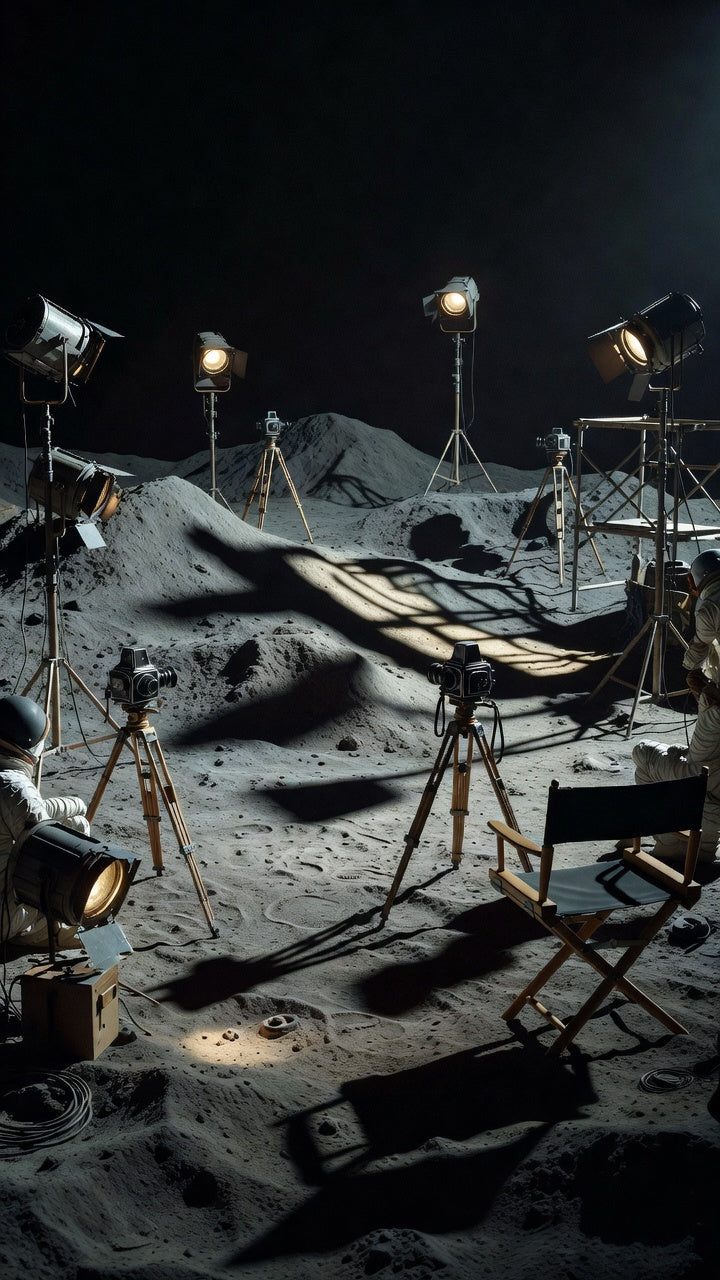 Kubrick's Lighting and the Apollo Footage Institutions Locked Away