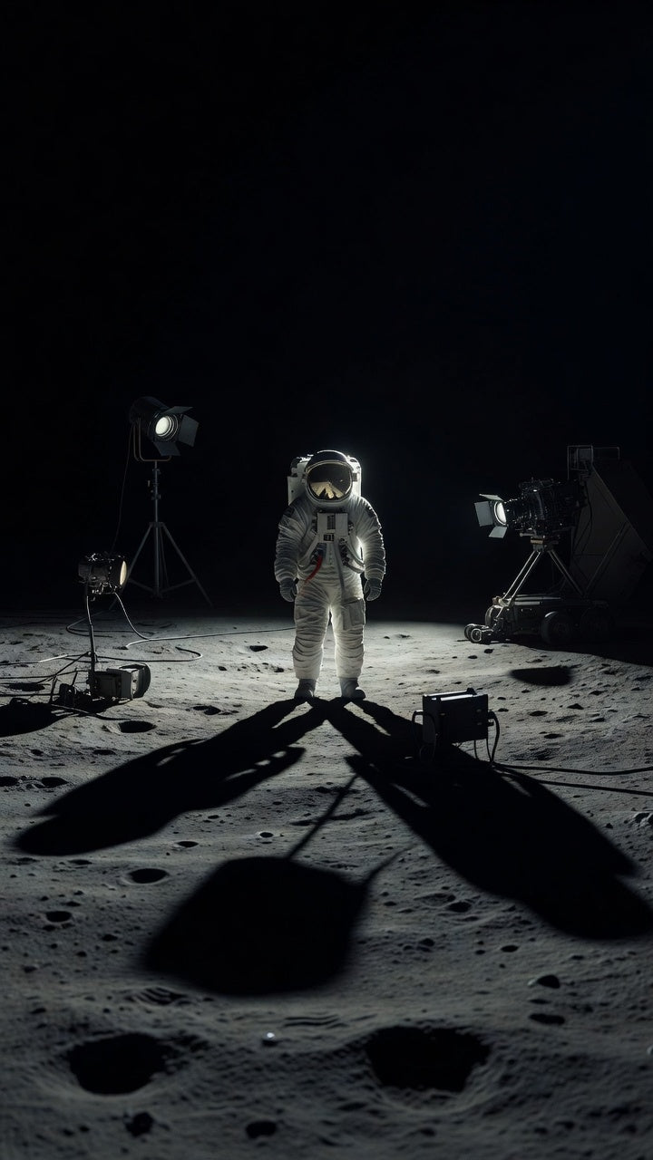 Apollo Shadow Mismatches and Kubrick's Buried Studio Role