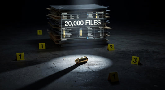 The Ghost Bullet: Forensic Collapse and the 20,000 File "Establishment Stall"