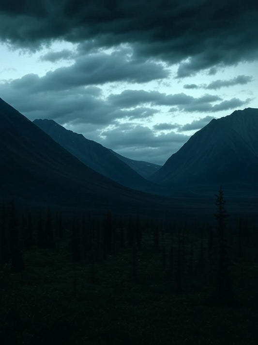 Stormy Alaskan mountains - Operation Midnight Sun