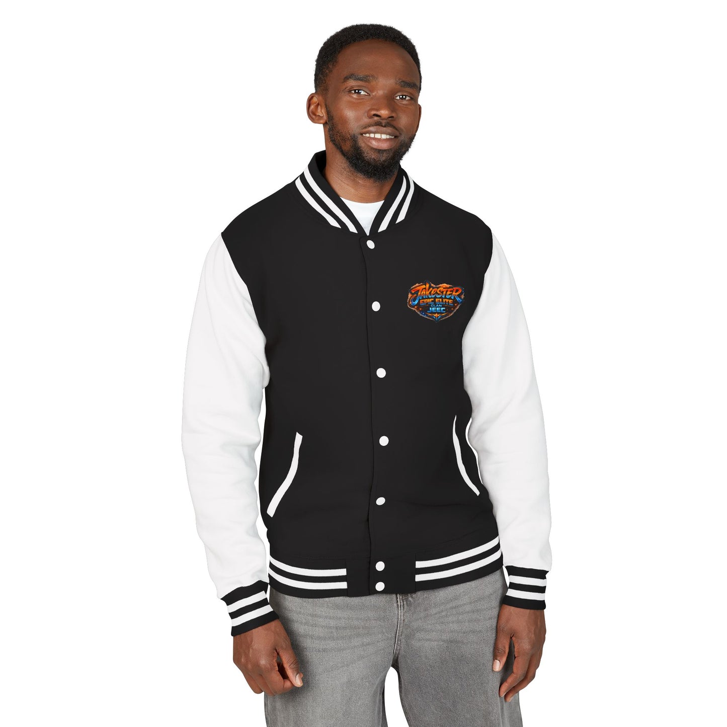 Letterman Jacket — "Jake's Epic Elite Clan" Gaming Varsity Jacket