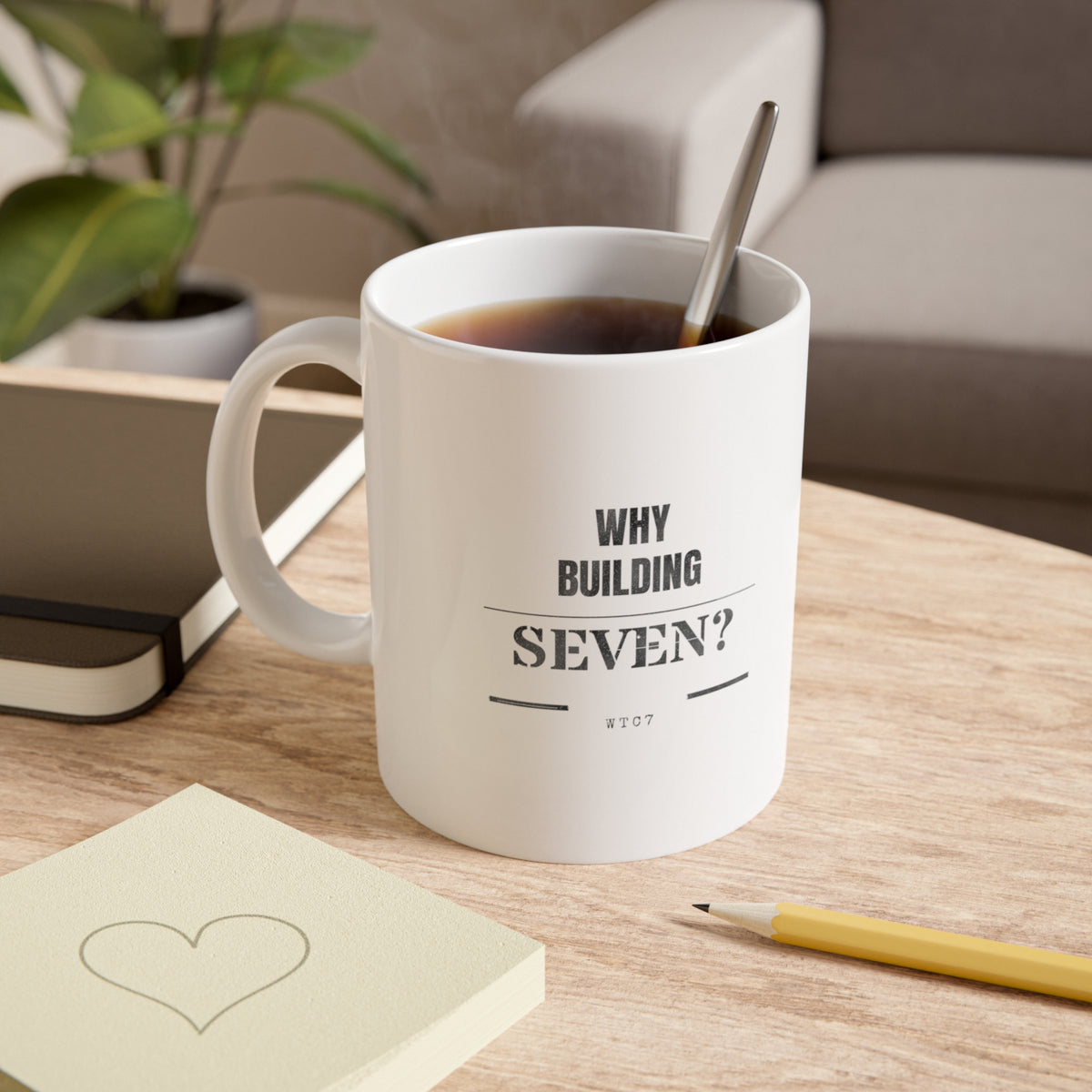 Why Building Seven? Mug