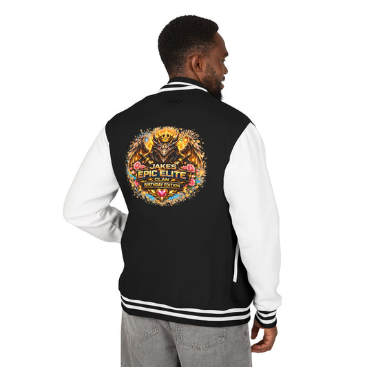 Letterman Jacket — "Jake's Epic Elite Clan" Gaming Varsity Jacket