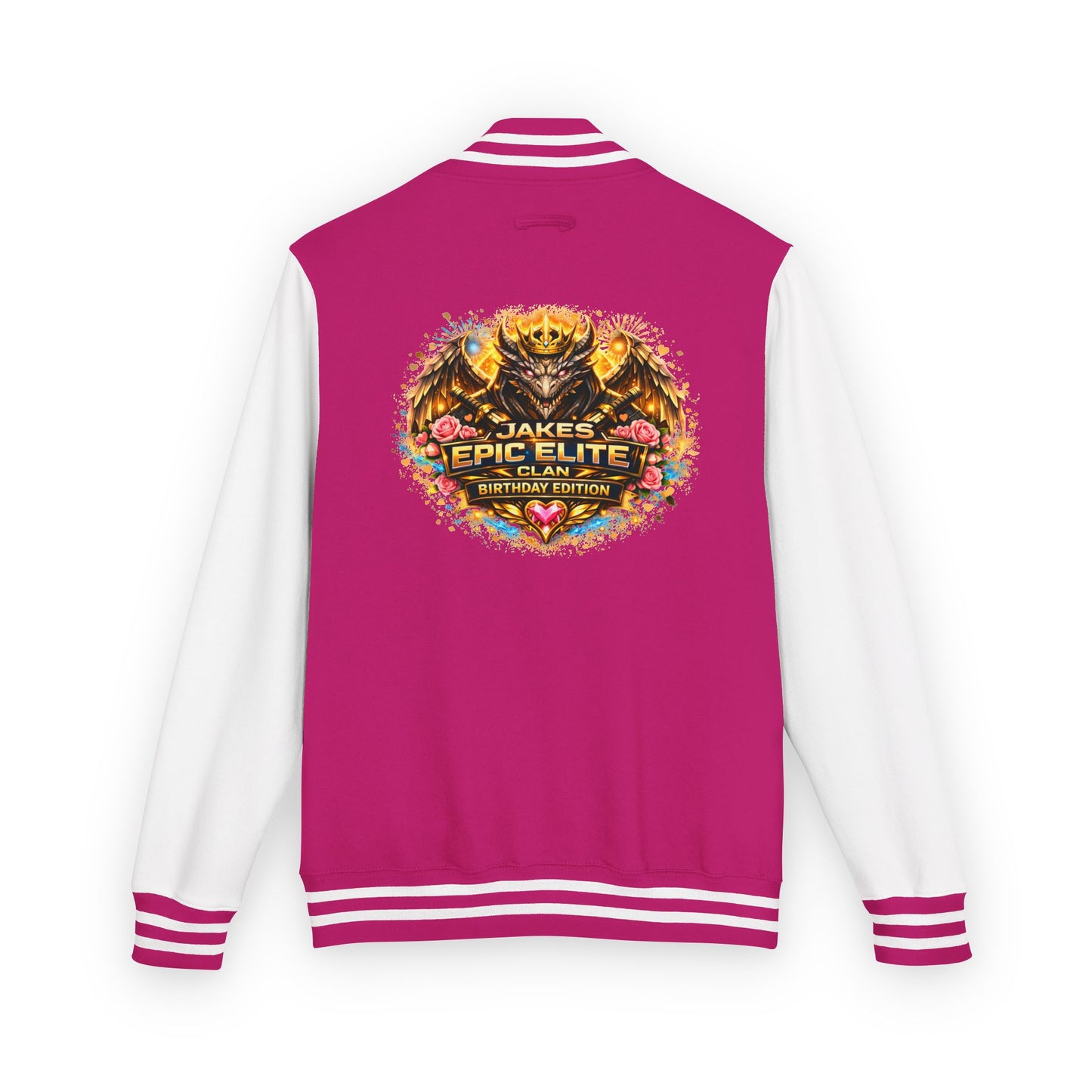 Letterman Jacket — "Jake's Epic Elite Clan" Gaming Varsity Jacket