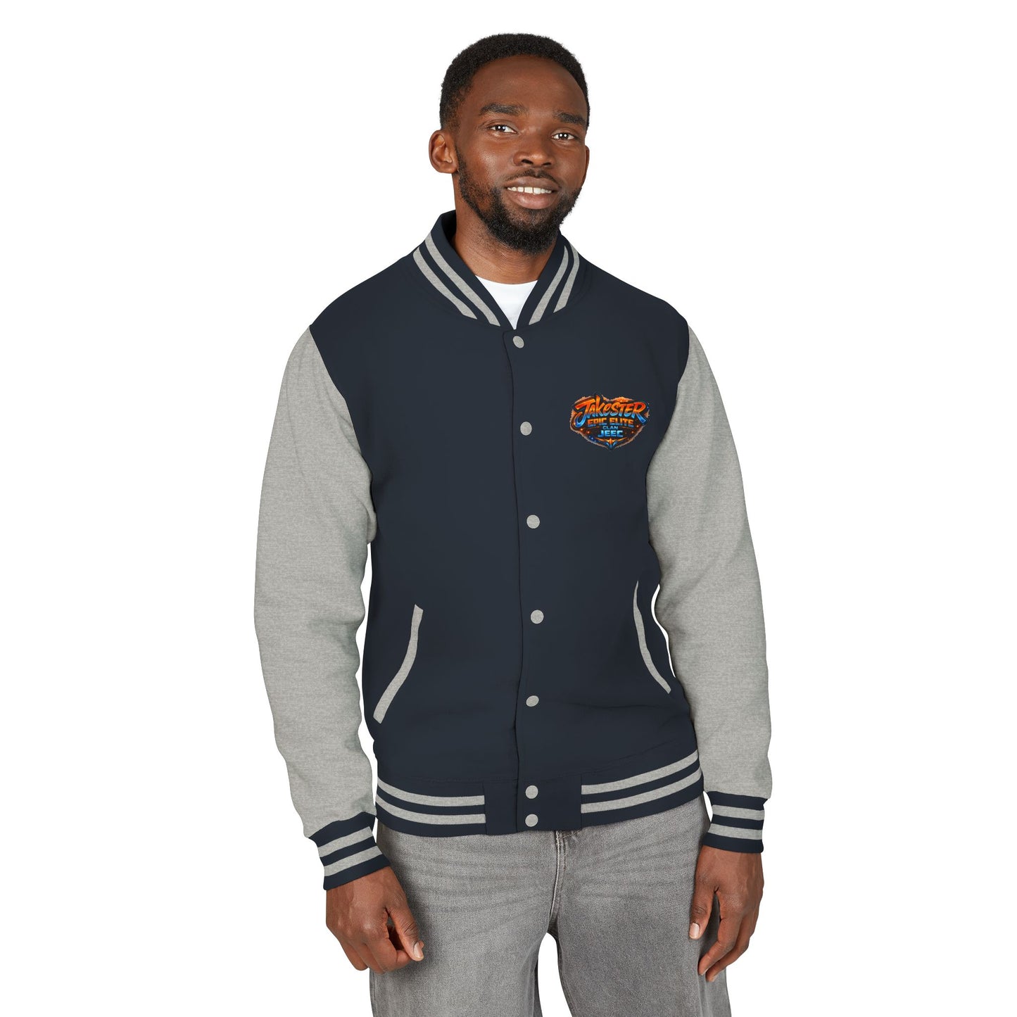 Letterman Jacket — "Jake's Epic Elite Clan" Gaming Varsity Jacket