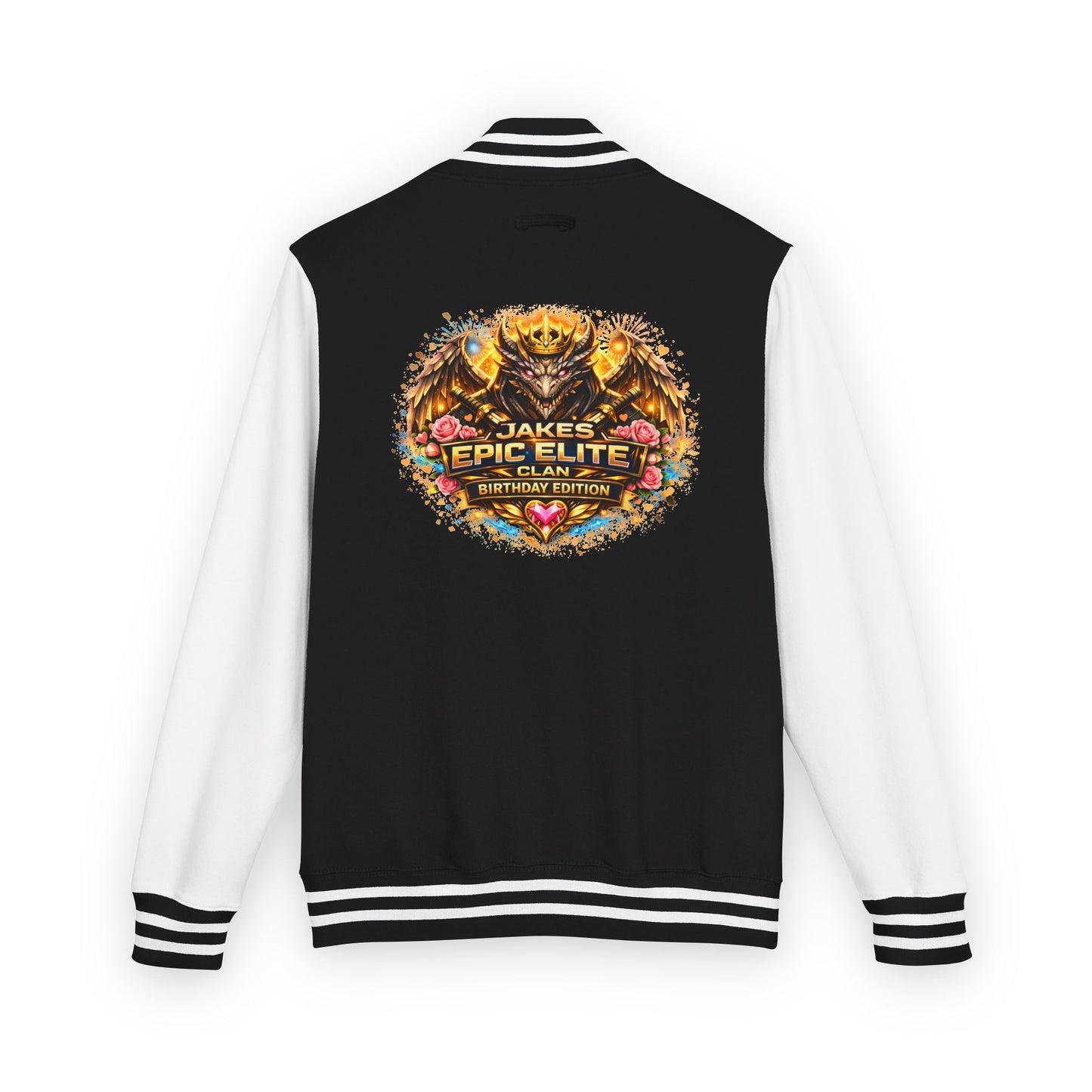 Letterman Jacket — "Jake's Epic Elite Clan" Gaming Varsity Jacket