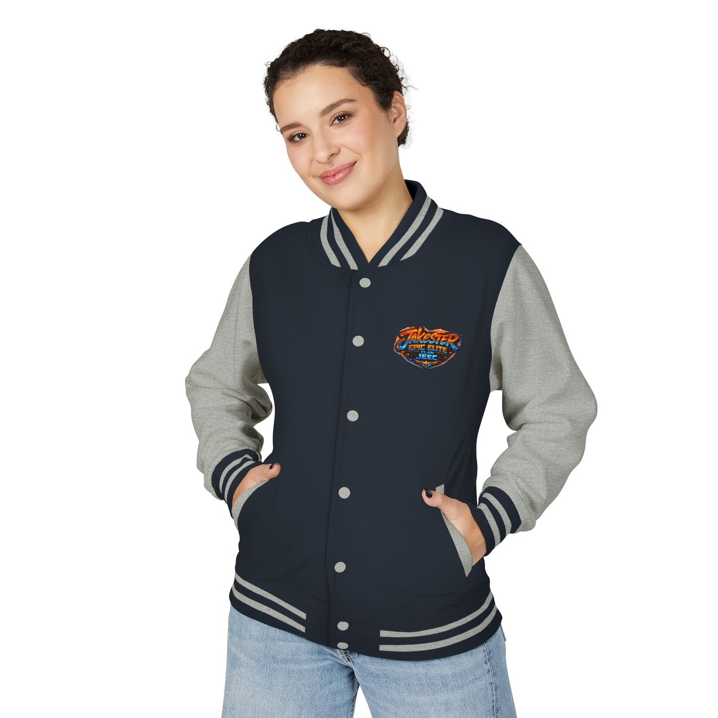 Letterman Jacket — "Jake's Epic Elite Clan" Gaming Varsity Jacket
