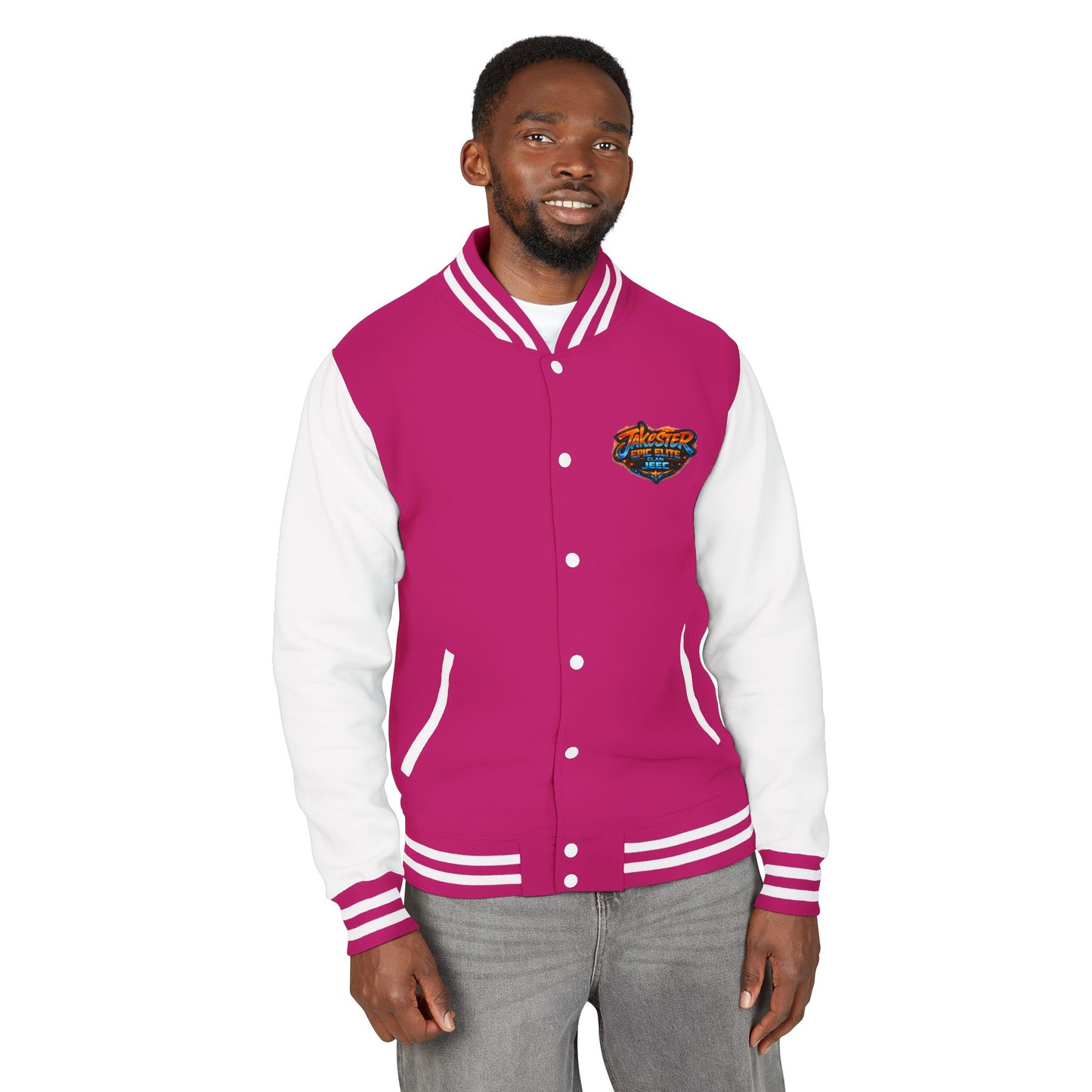 Letterman Jacket — "Jake's Epic Elite Clan" Gaming Varsity Jacket