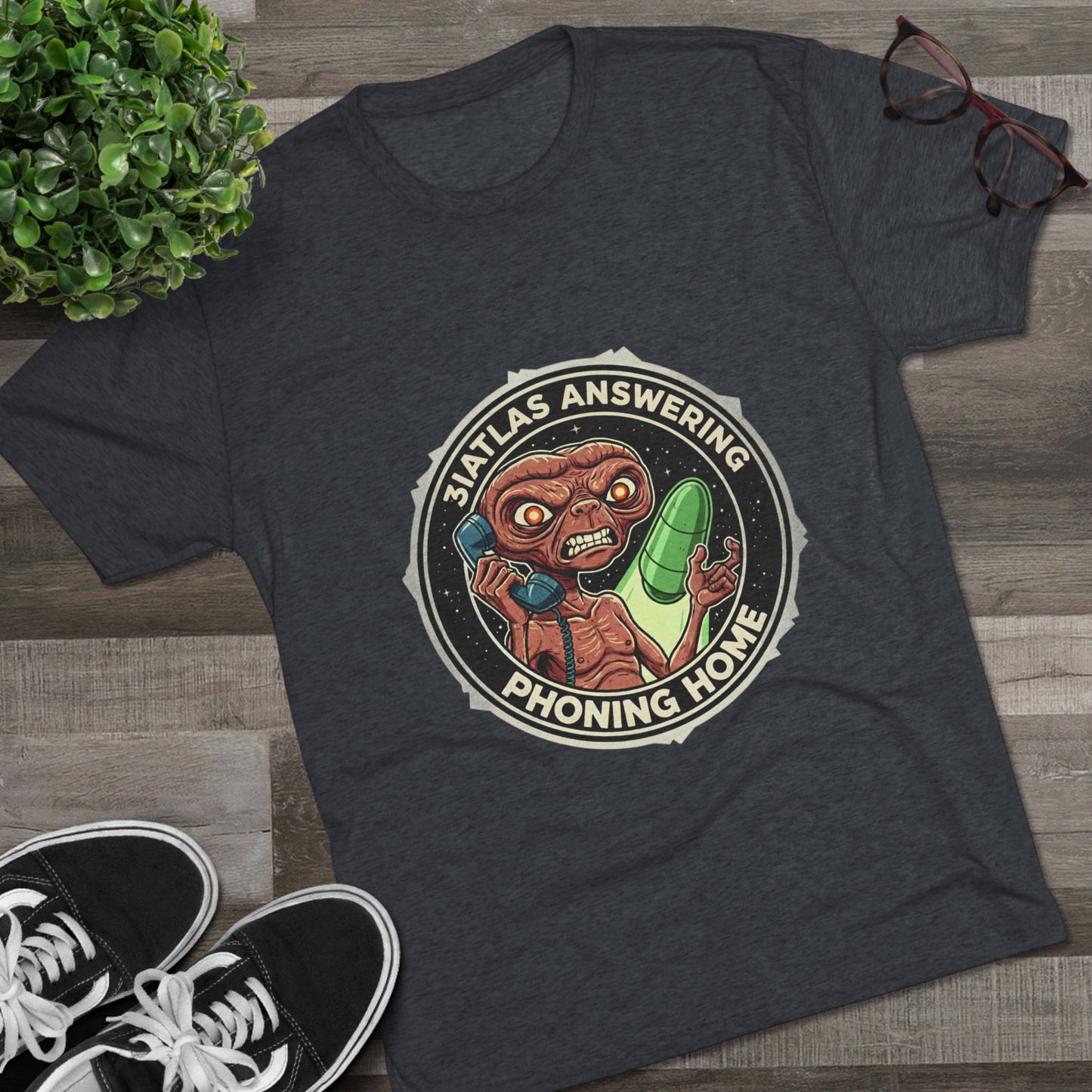 ET Phoned Home Unisex Tee - Sci-Fi Space Alien Lover Shirt