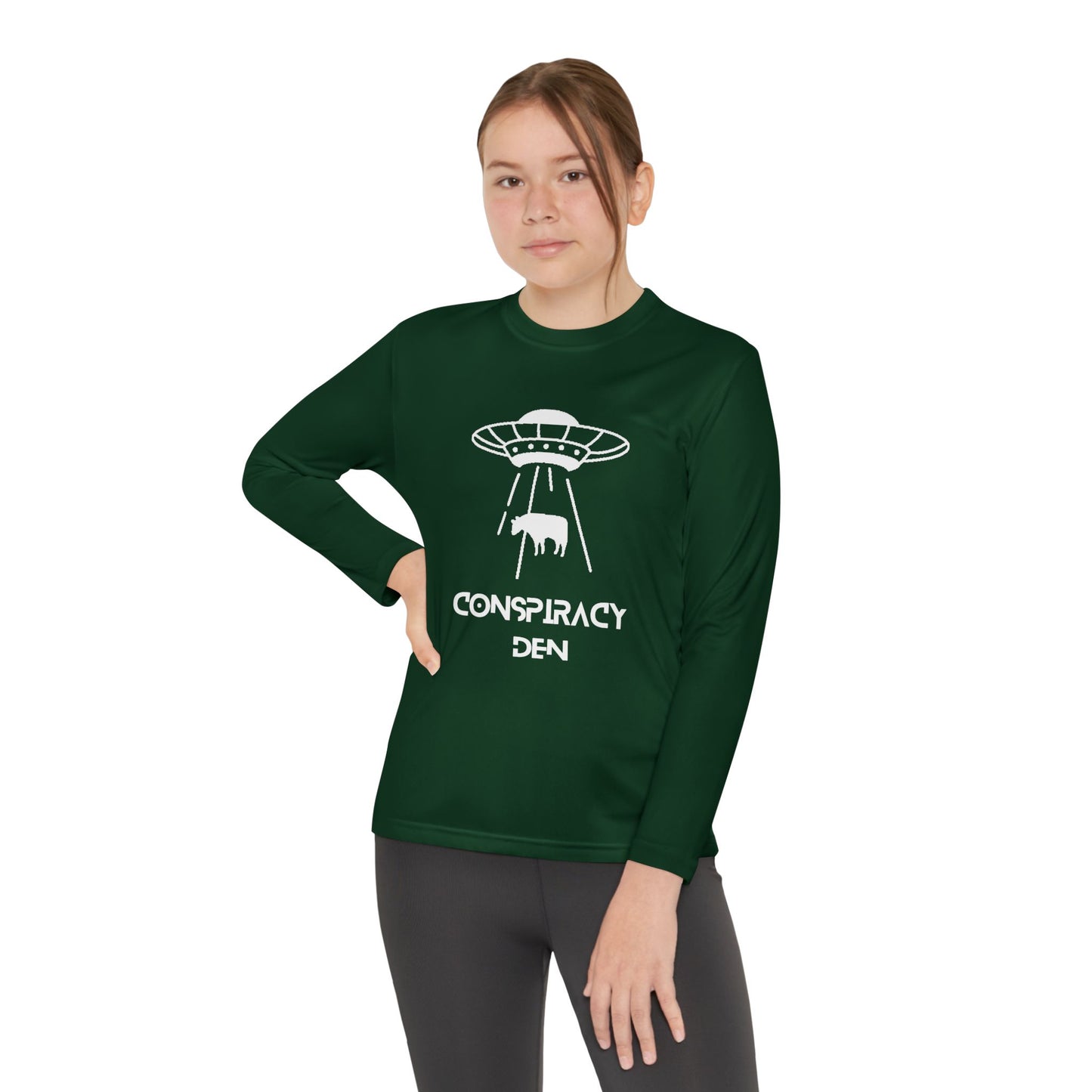Cow Abduction Long Sleeve Tee