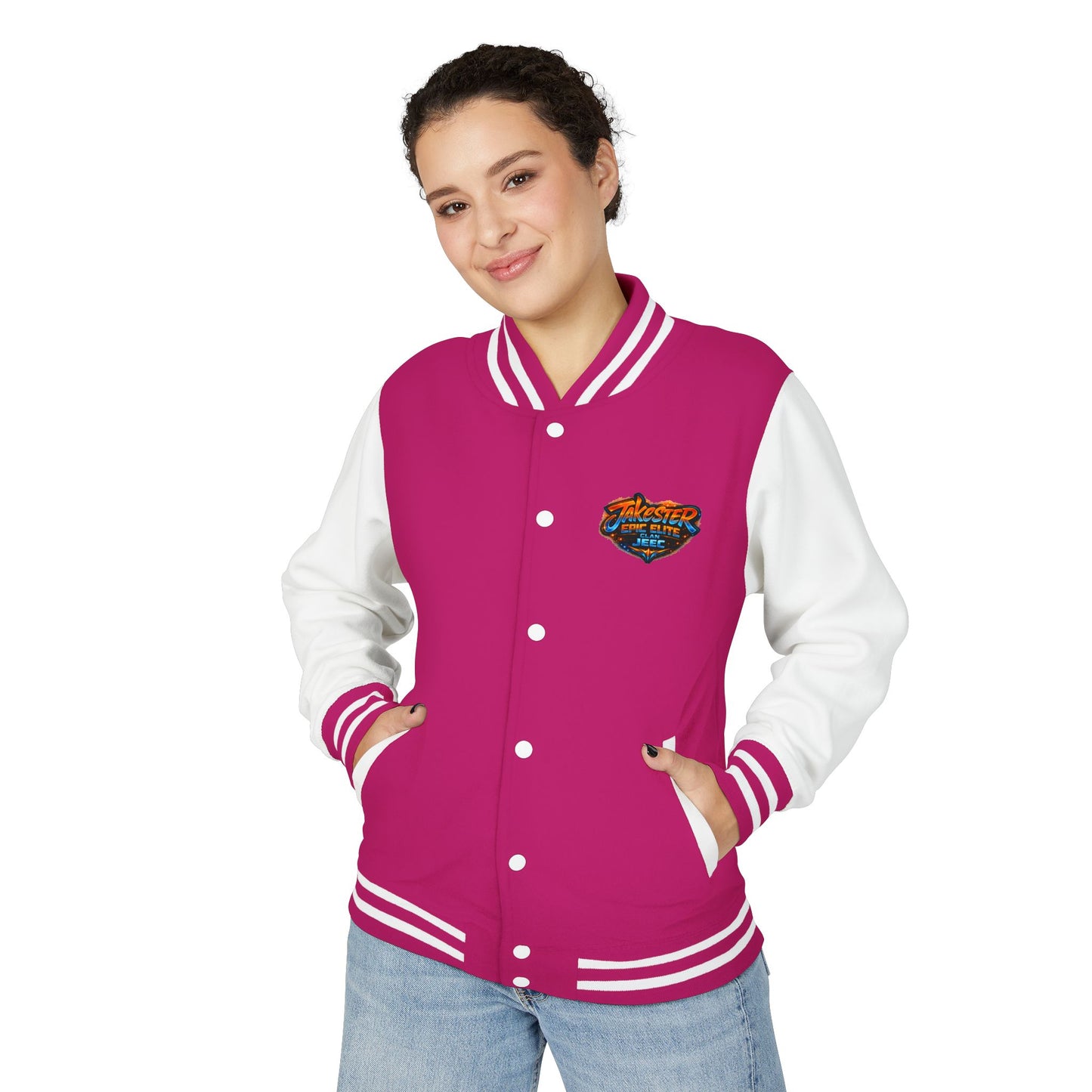 Letterman Jacket — "Jake's Epic Elite Clan" Gaming Varsity Jacket