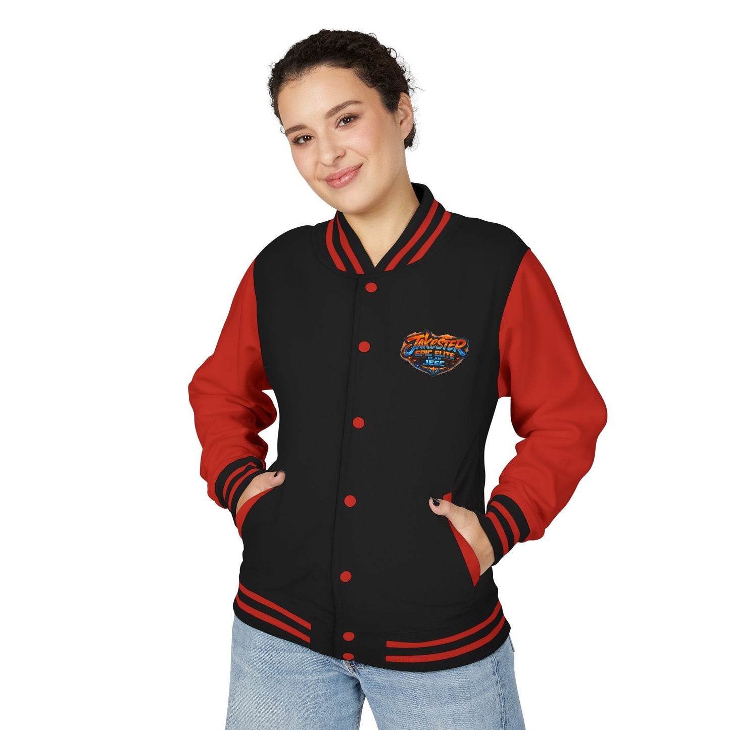 Letterman Jacket — "Jake's Epic Elite Clan" Gaming Varsity Jacket