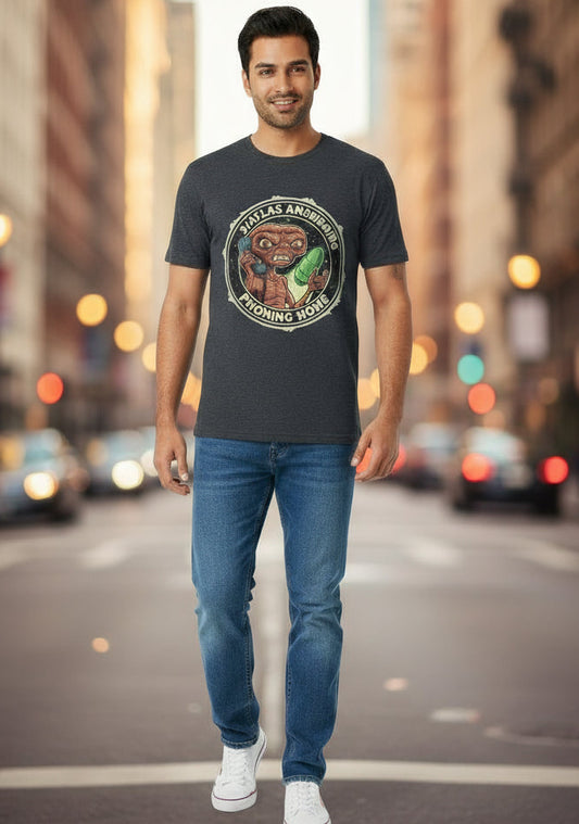 ET Phoned Home Unisex Tee - Sci-Fi Space Alien Lover Shirt