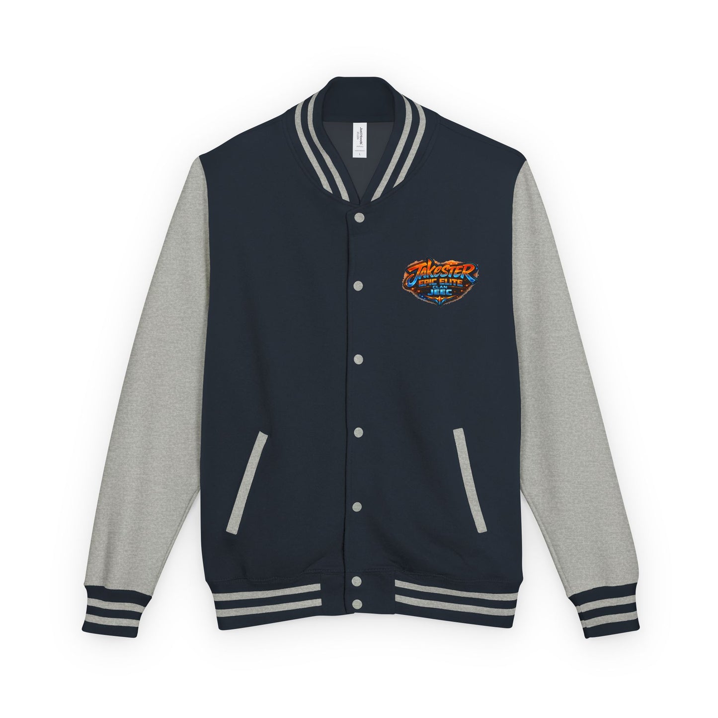 Letterman Jacket — "Jake's Epic Elite Clan" Gaming Varsity Jacket