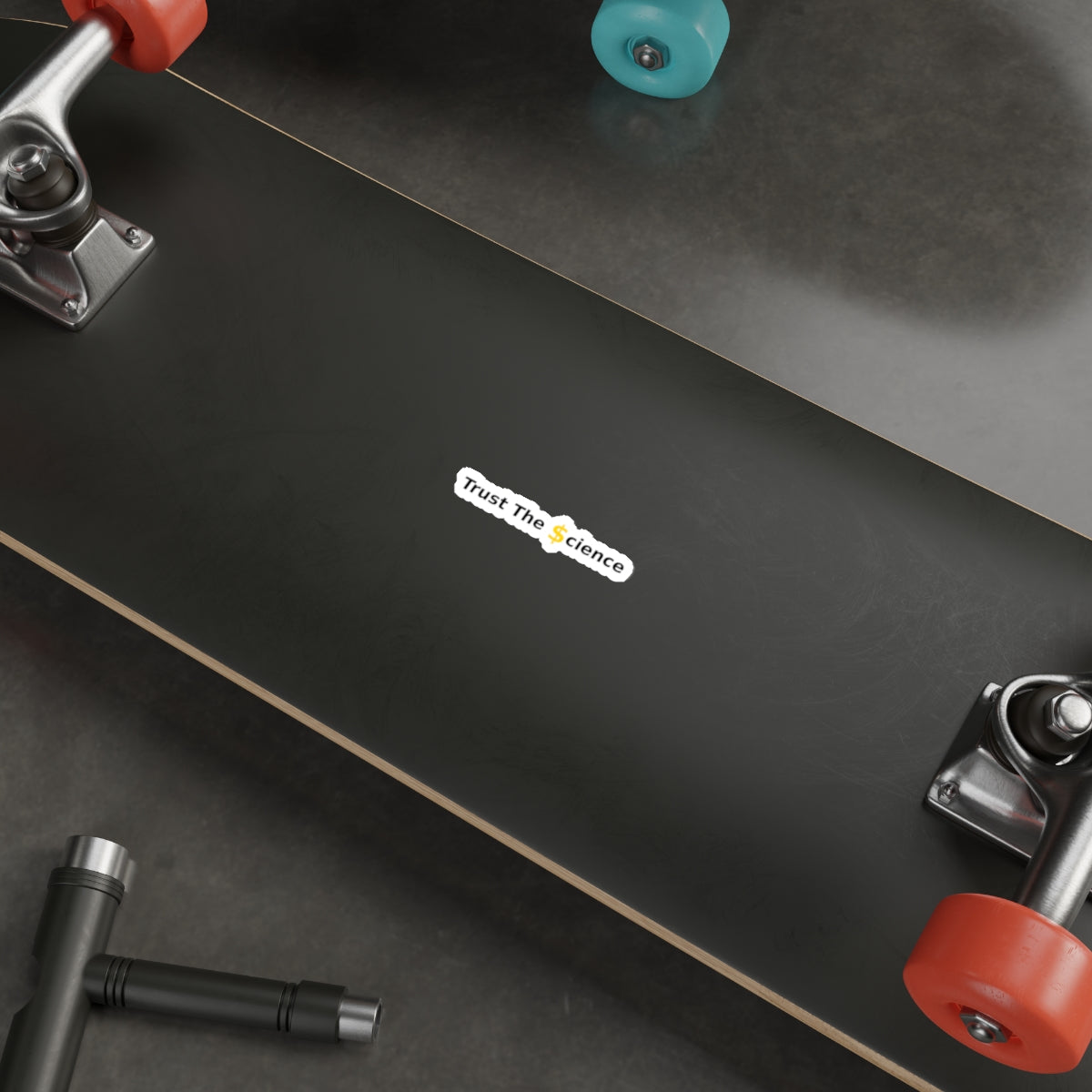Trust The $cience Sticker