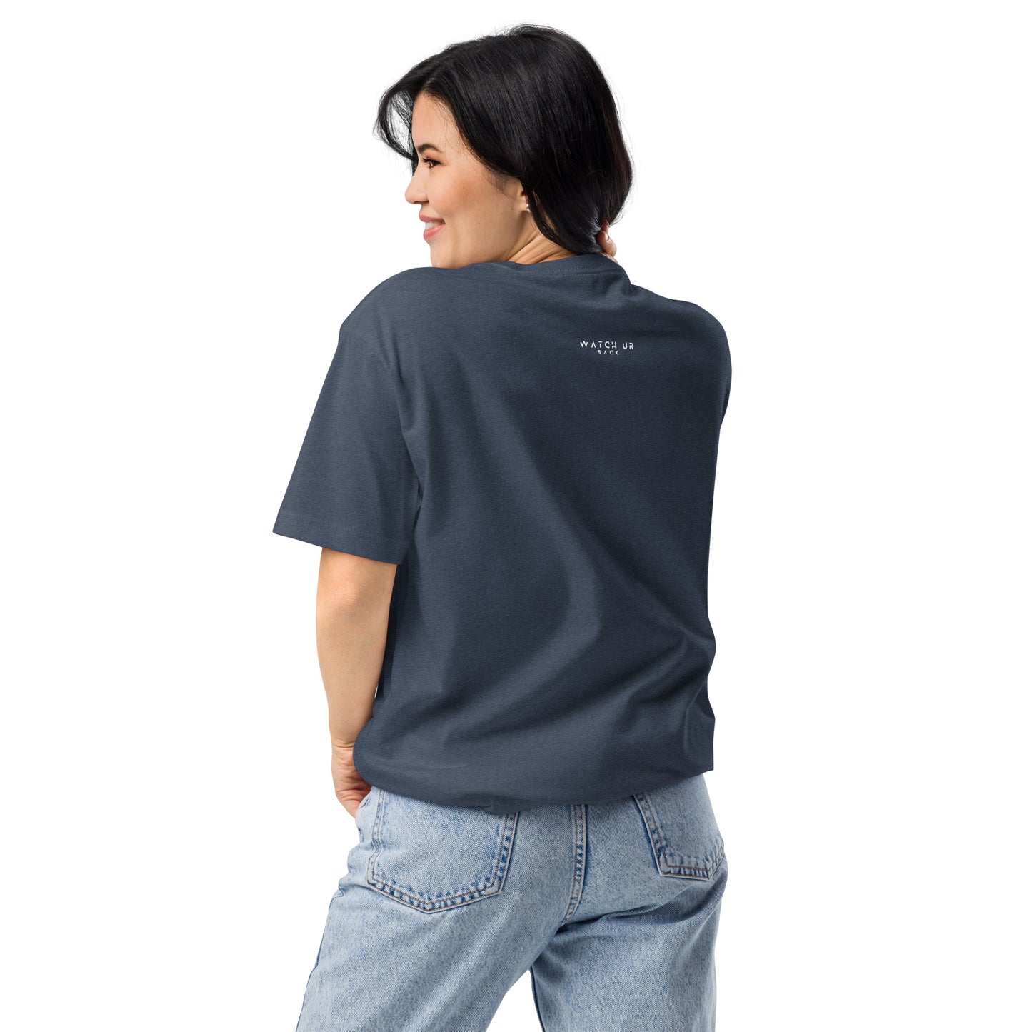 EK Ultra Tear Protocol conspiracy t-shirt — Midnight Navy back — Conspiracy Den Subproject 142 tee