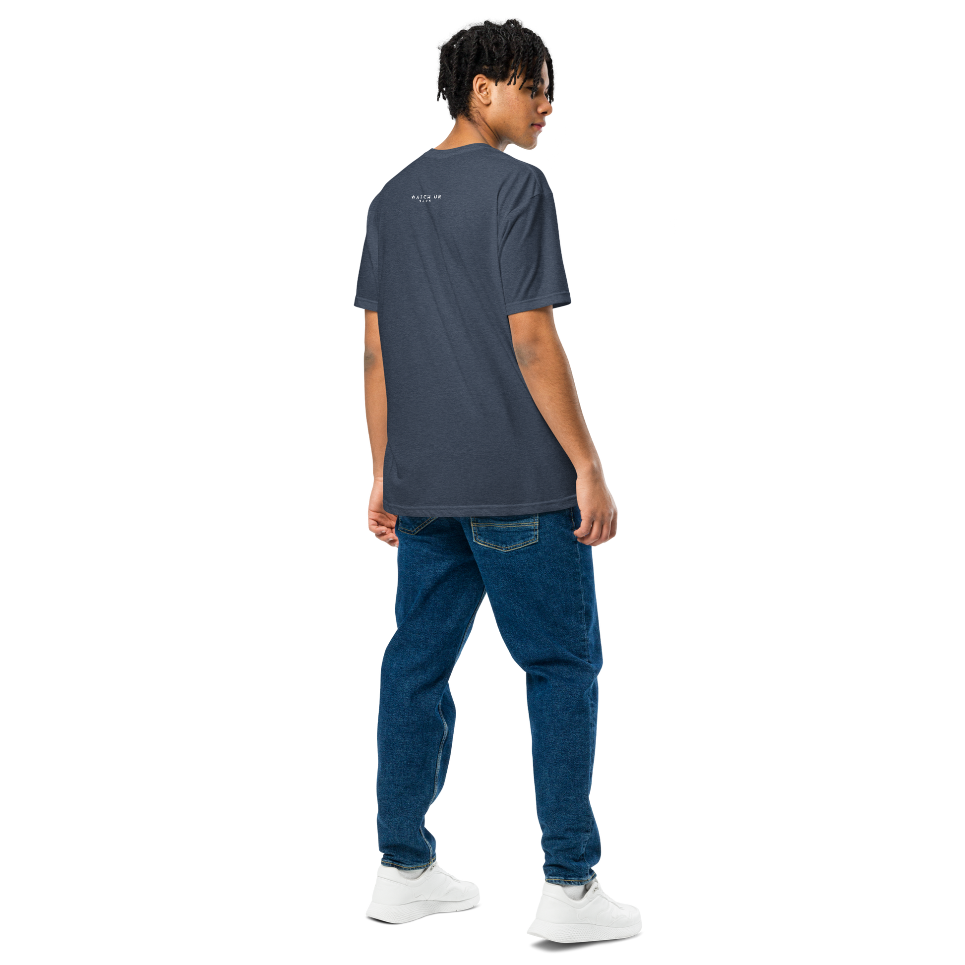 EK Ultra Subproject 47-B conspiracy t-shirt — Midnight Navy back — Conspiracy Den MKUltra tee