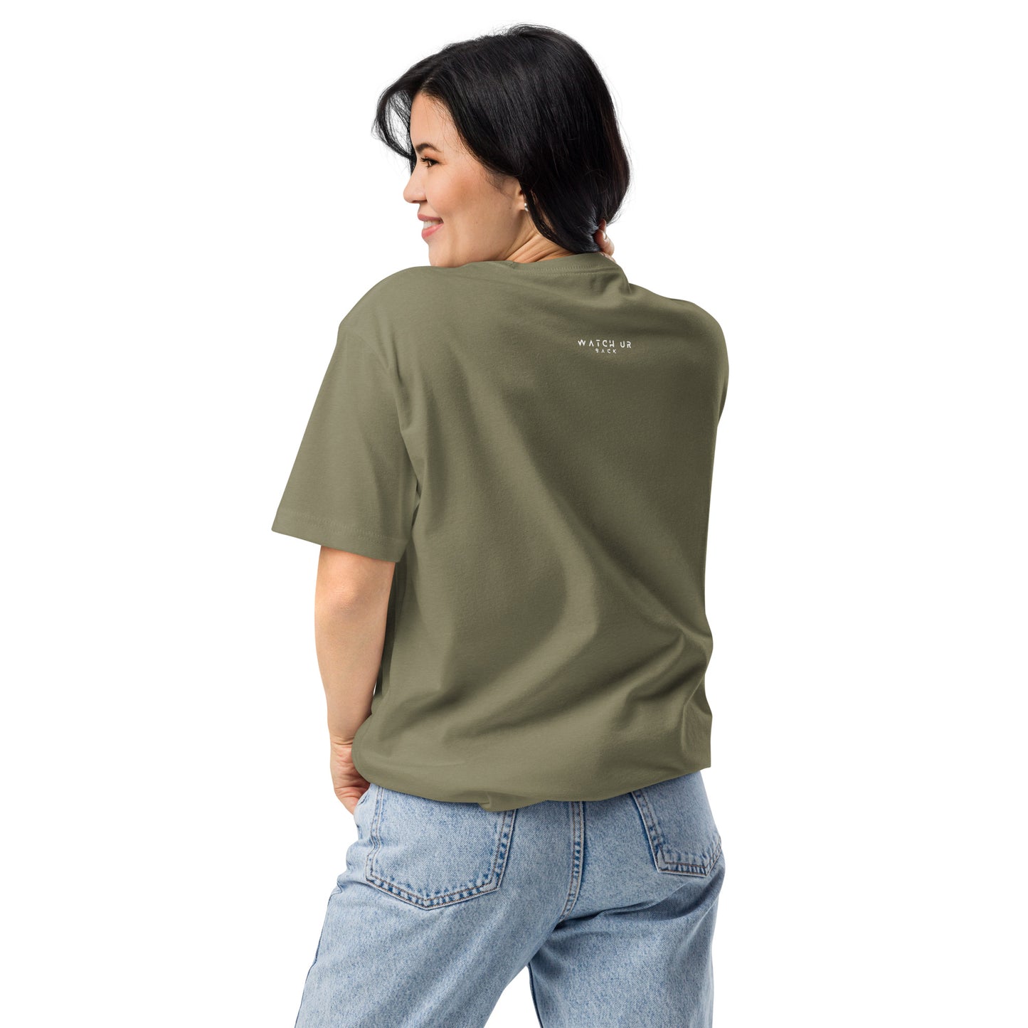 EK Ultra Tear Protocol conspiracy t-shirt — Military Green back — Conspiracy Den Subproject 142 tee