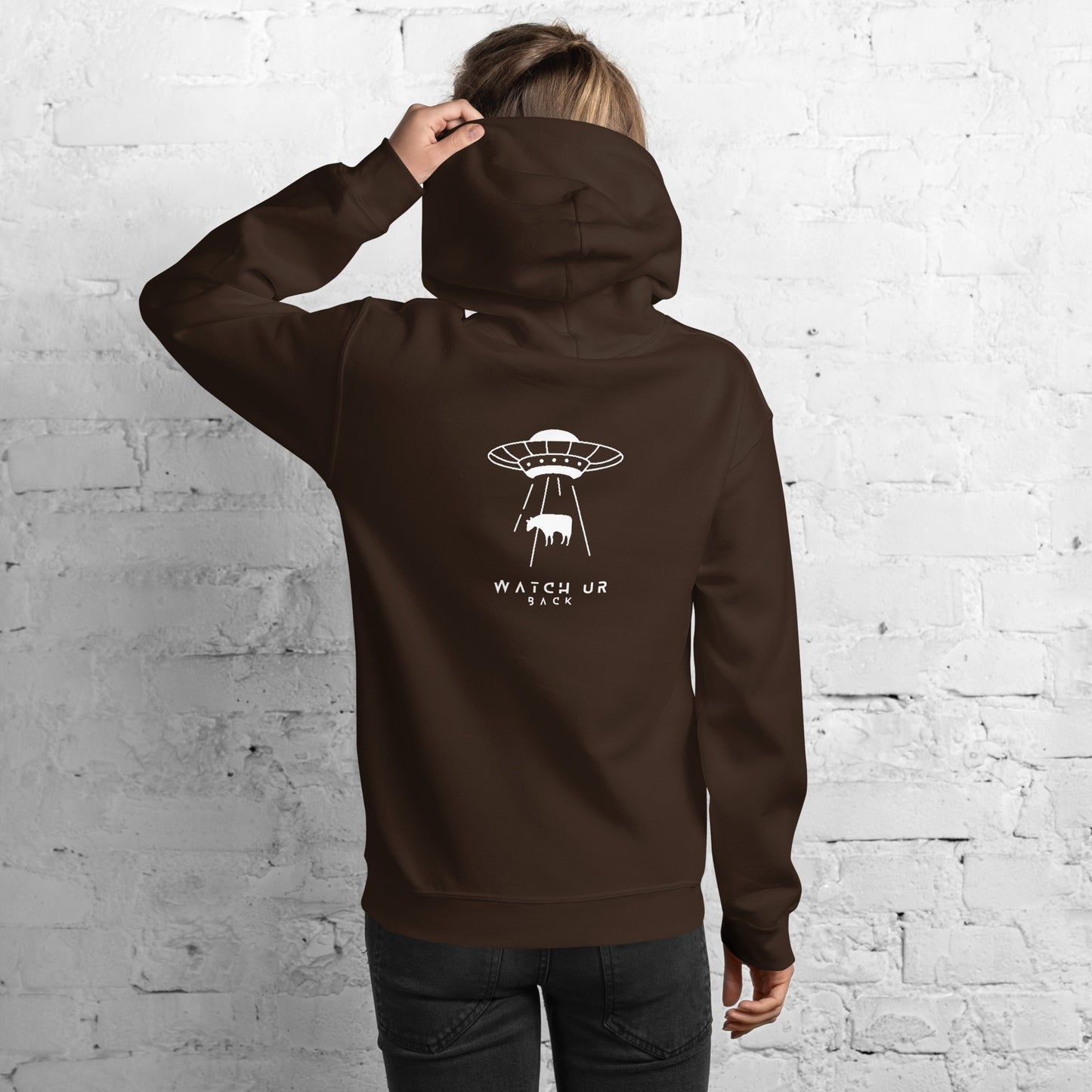 Conspiracy Den Cow Abduction Unisex Hoodie