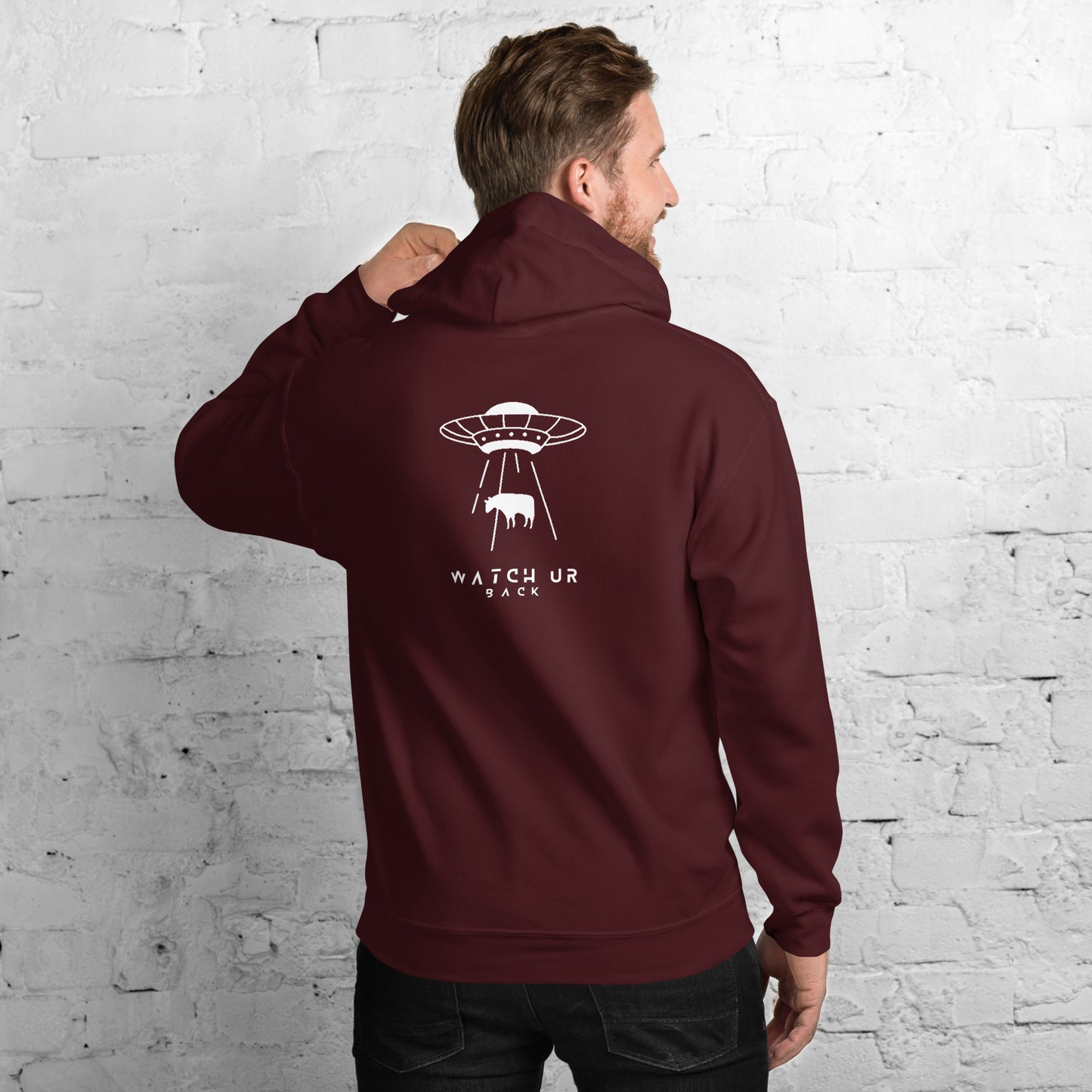 Conspiracy Den Cow Abduction Unisex Hoodie