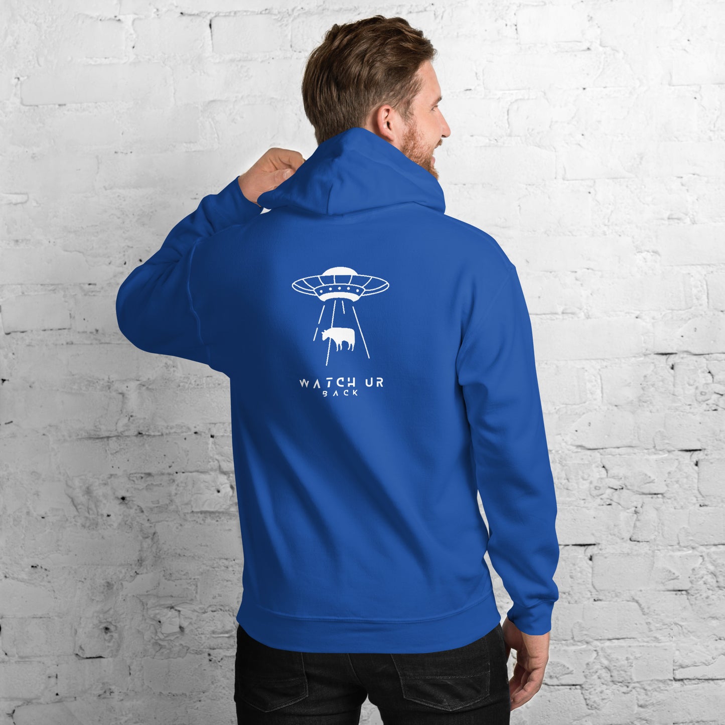 Conspiracy Den Cow Abduction Unisex Hoodie