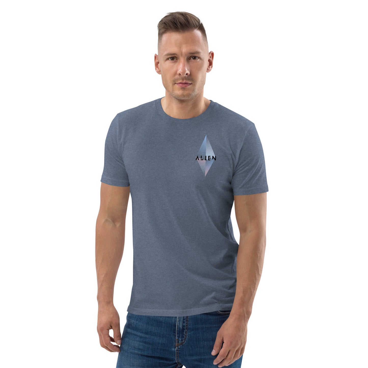 Alien Poke-Eye organic cotton t-shirt