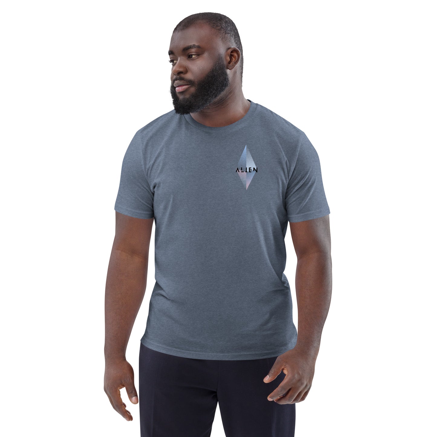 Alien Poke-Eye organic cotton t-shirt