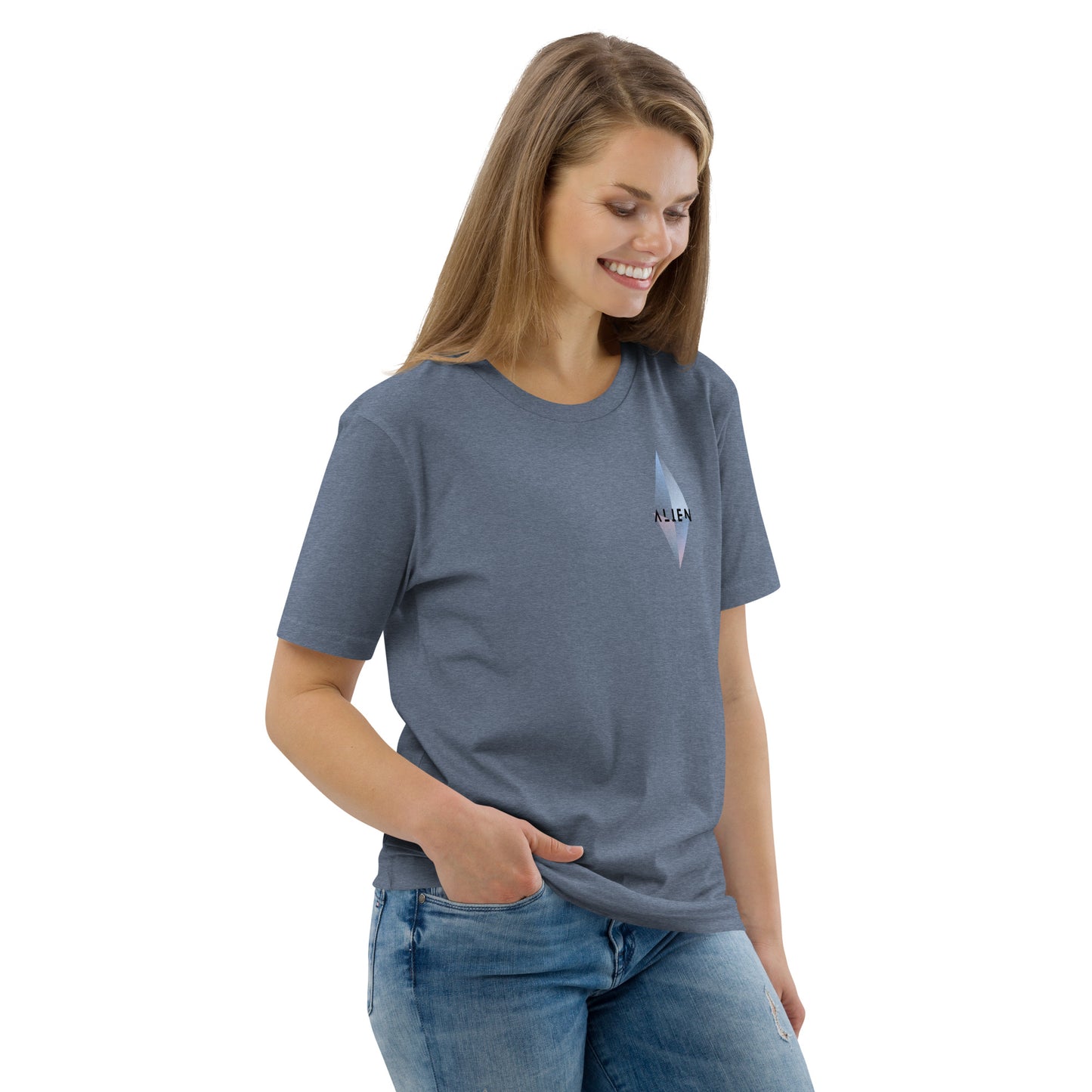 Alien Poke-Eye organic cotton t-shirt