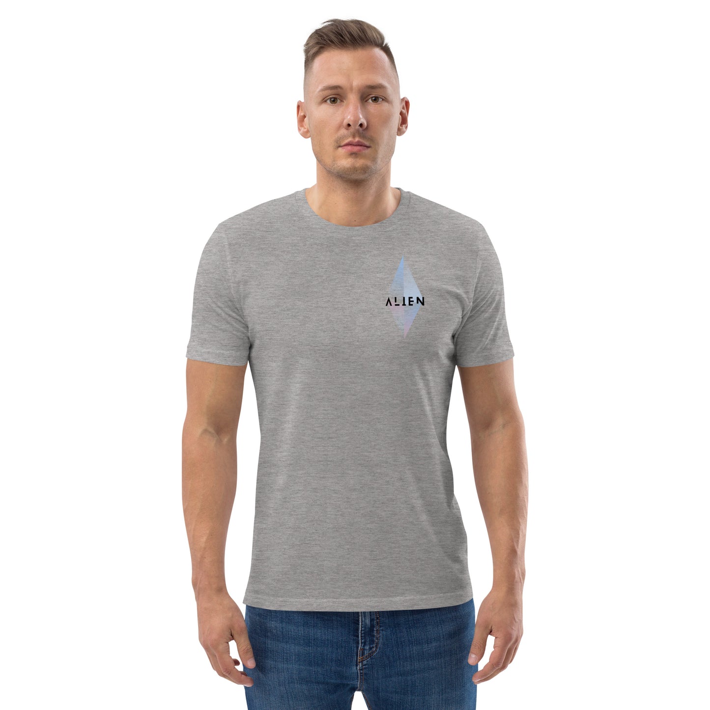 Alien Poke-Eye organic cotton t-shirt