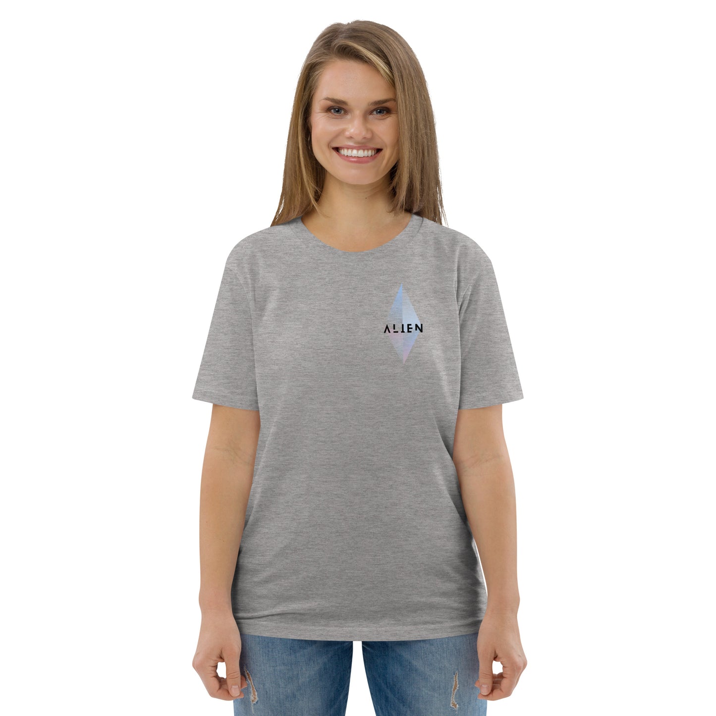 Alien Poke-Eye organic cotton t-shirt