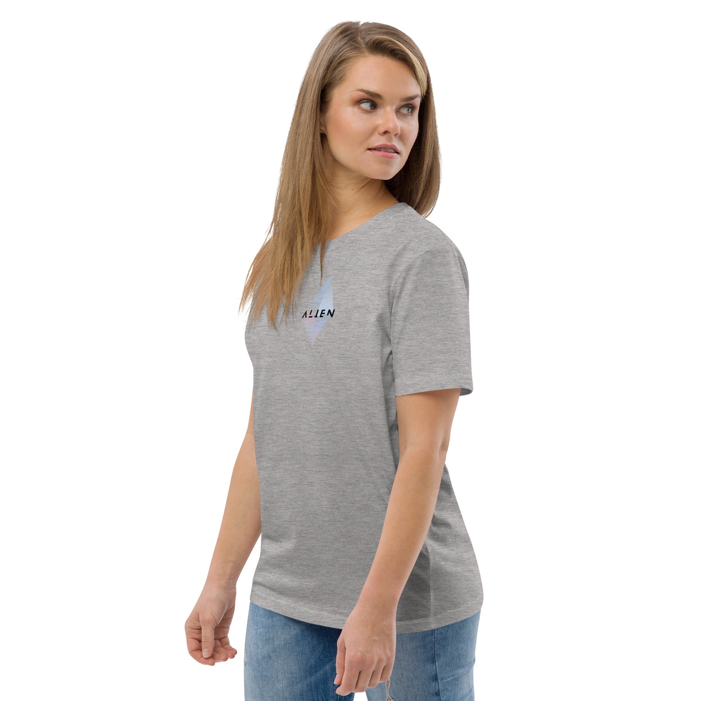 Alien Poke-Eye organic cotton t-shirt