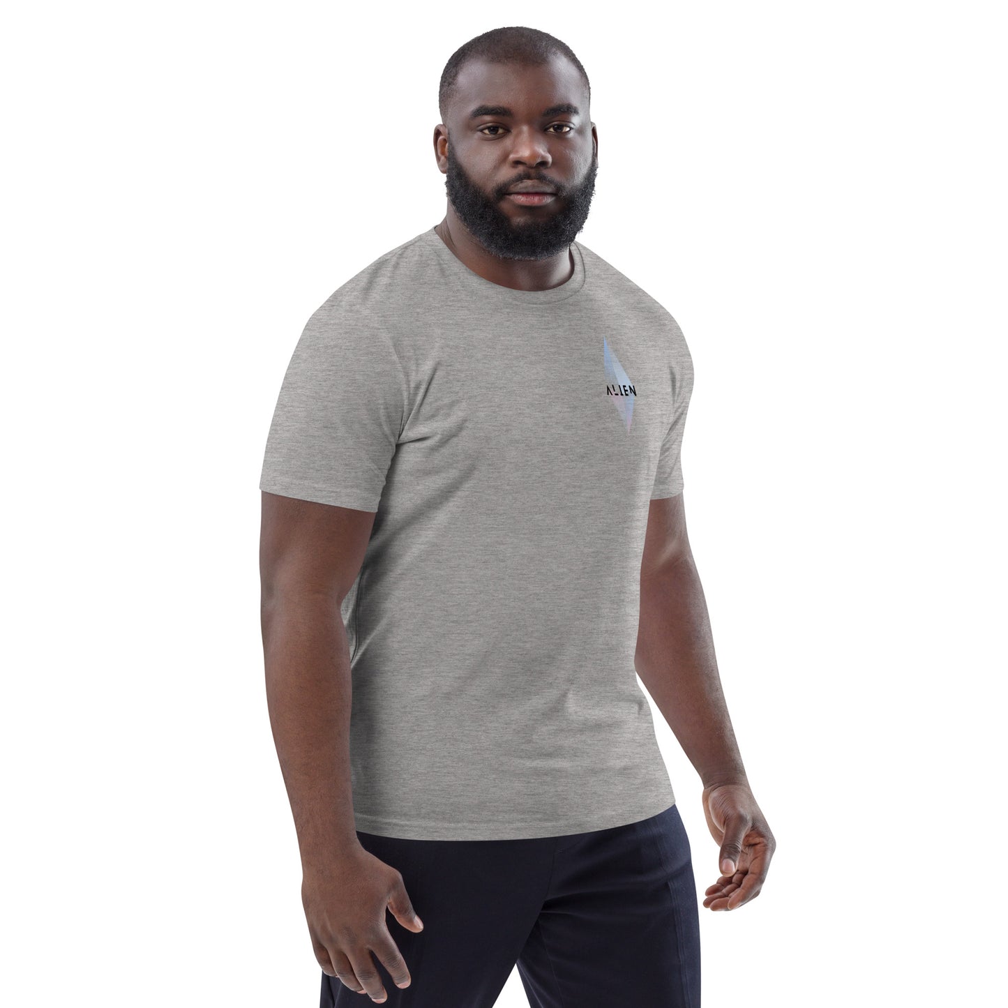 Alien Poke-Eye organic cotton t-shirt